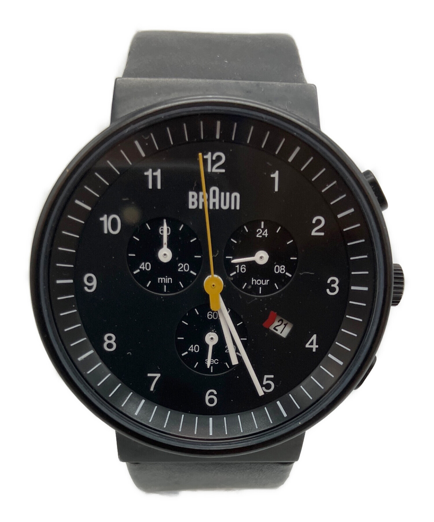 BRAUN クロノグラフ 時計 中古・古着通販】BRAUN (ブラウン) クォーツ クロノグラフ 腕時計