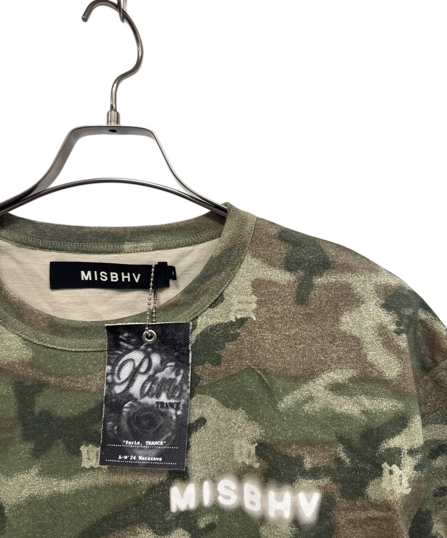 中古・古着通販】MISBHV (ミスビヘイブ) 半袖カットソー グリーン