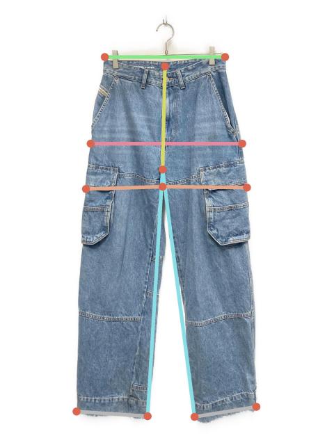 中古・古着通販】DIESEL (ディーゼル) デニムパンツ D-FISH-CARGO