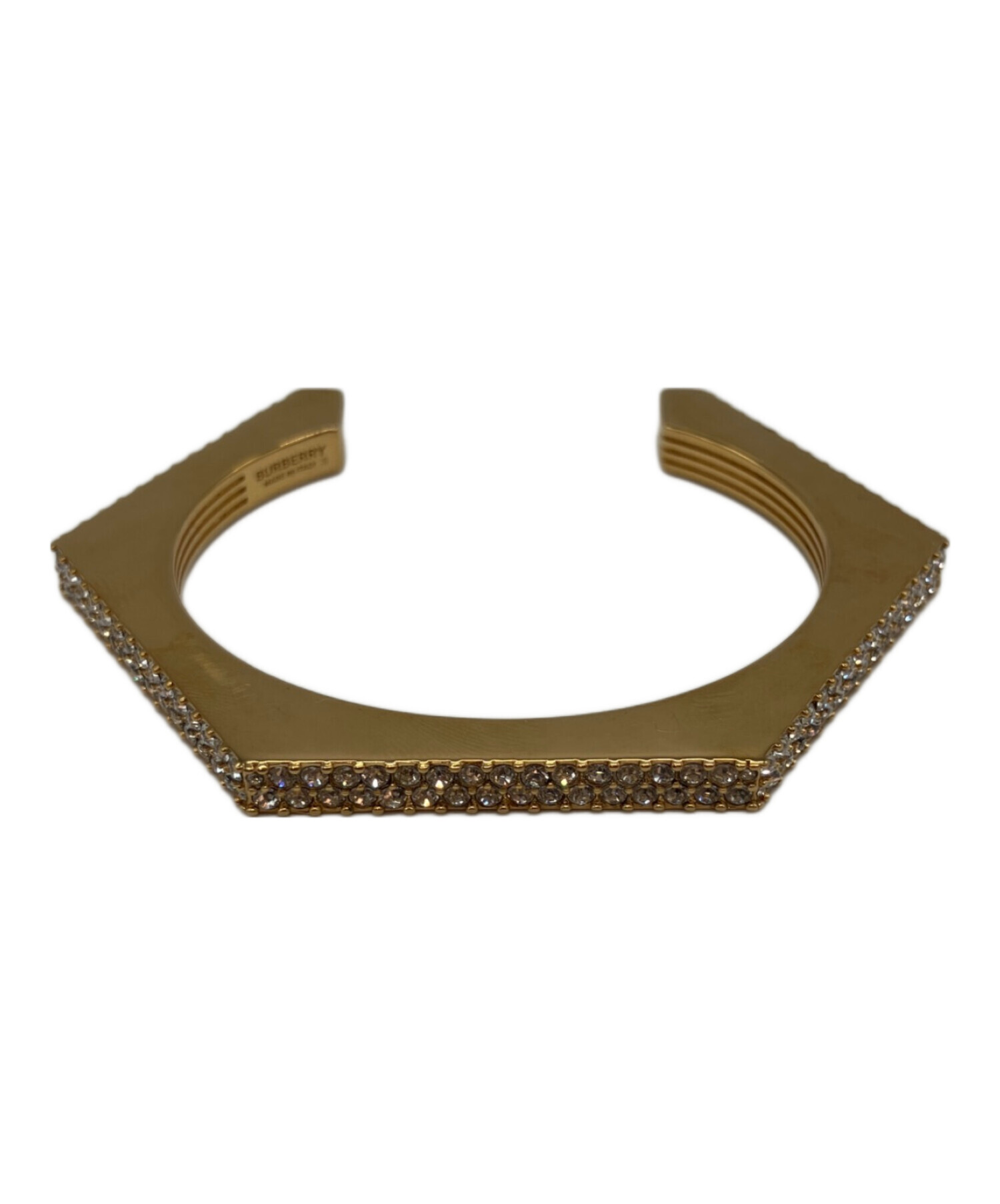 中古・古着通販】BURBERRY (バーバリー) ラインストーンバングル