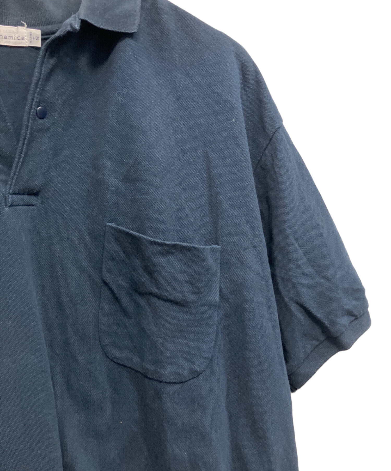 ○★新品未使用品　nanamica（ナナミカ）　ポロシャツ　L　ネイビー 中古・古着通販】nanamica (ナナミカ) ポロシャツ ネイビー サイズ:S