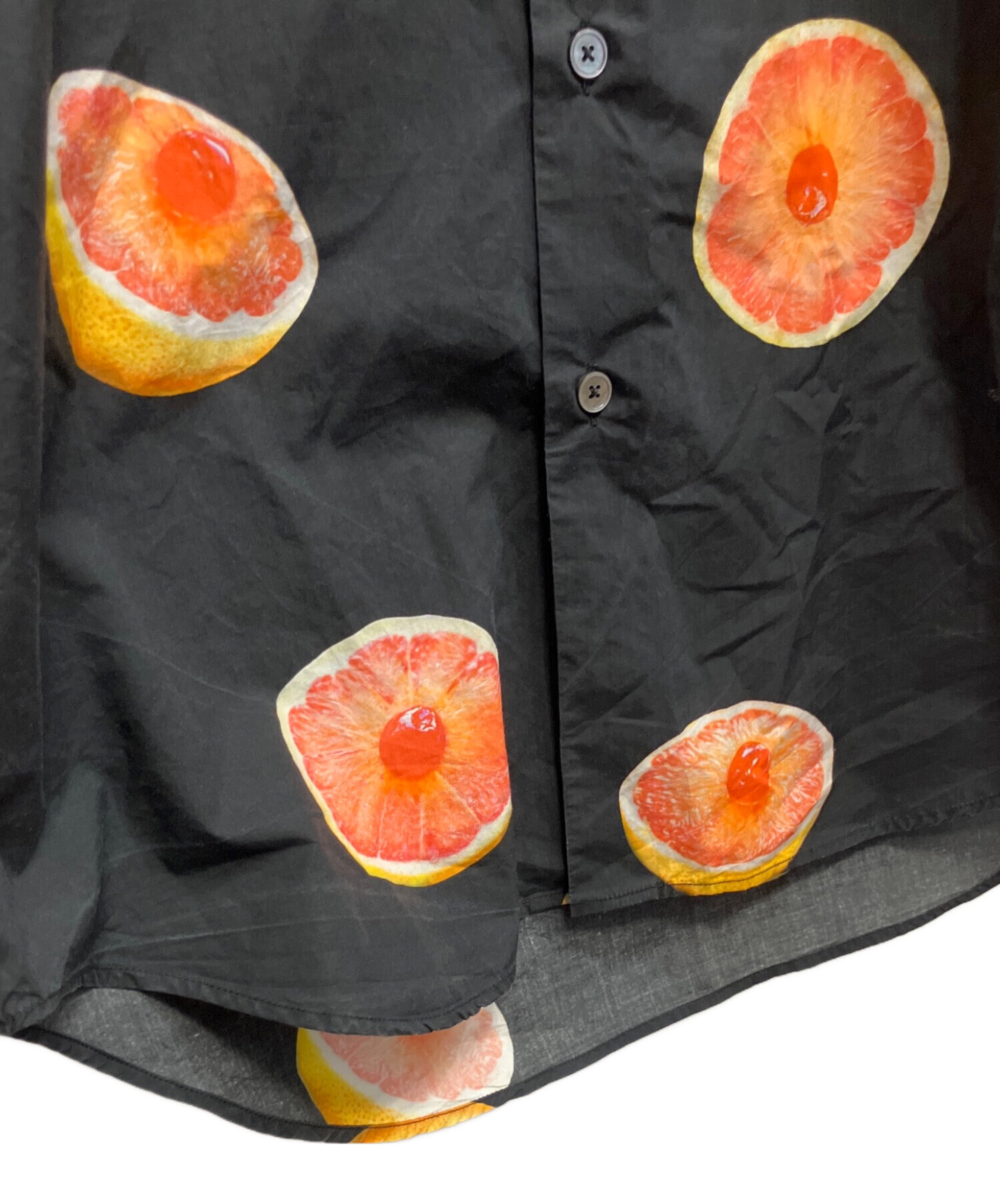 中古・古着通販】PAUL SMITH (ポールスミス) 長袖シャツ ブラック