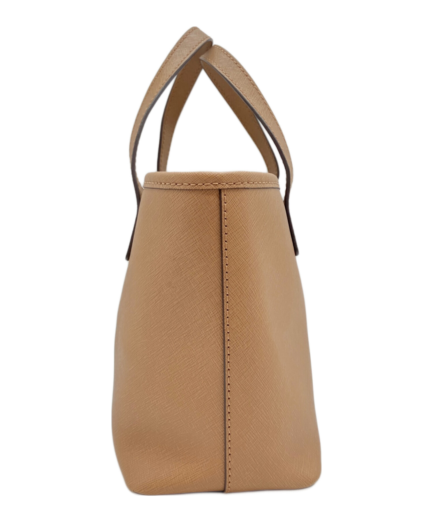 新品未使用　MICHAEL KORS ベージュ ハンドバッグ 中古・古着通販】MICHAEL KORS (マイケル・コース) ハンドバッグ