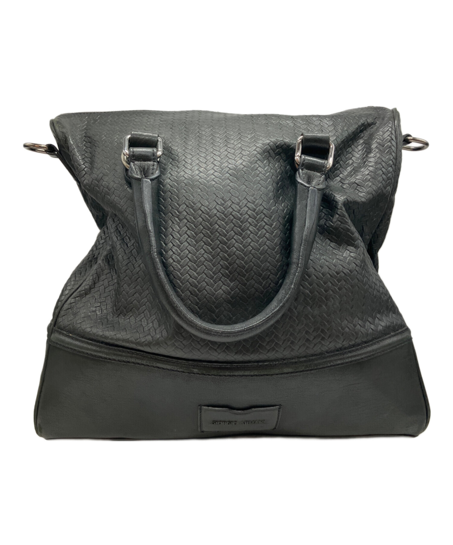 中古・古着通販】GIORGIO ARMANI (ジョルジョアルマーニ) ハンドバッグ 