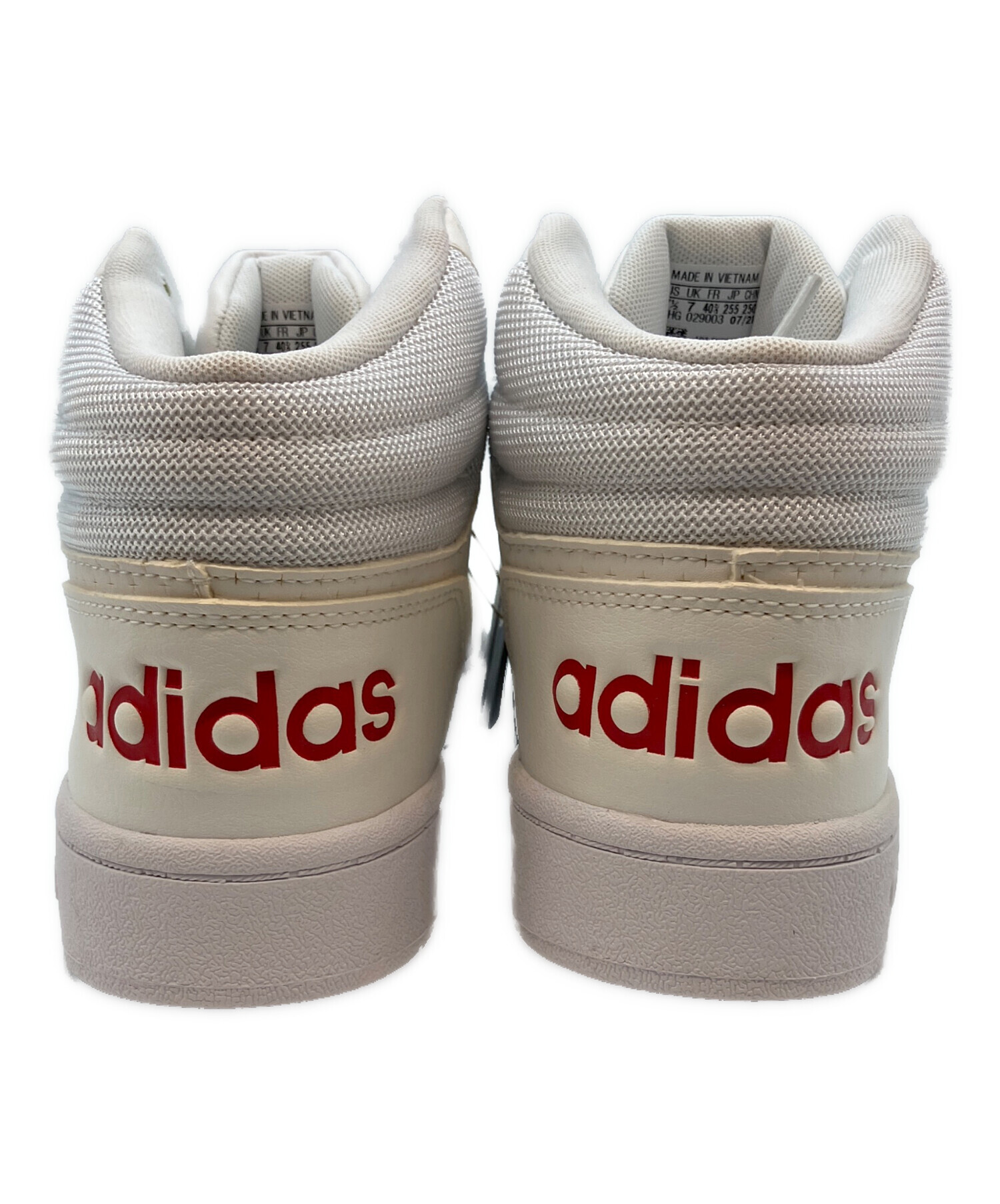 中古・古着通販】adidas (アディダス) ハイカットスニーカー ホワイト 