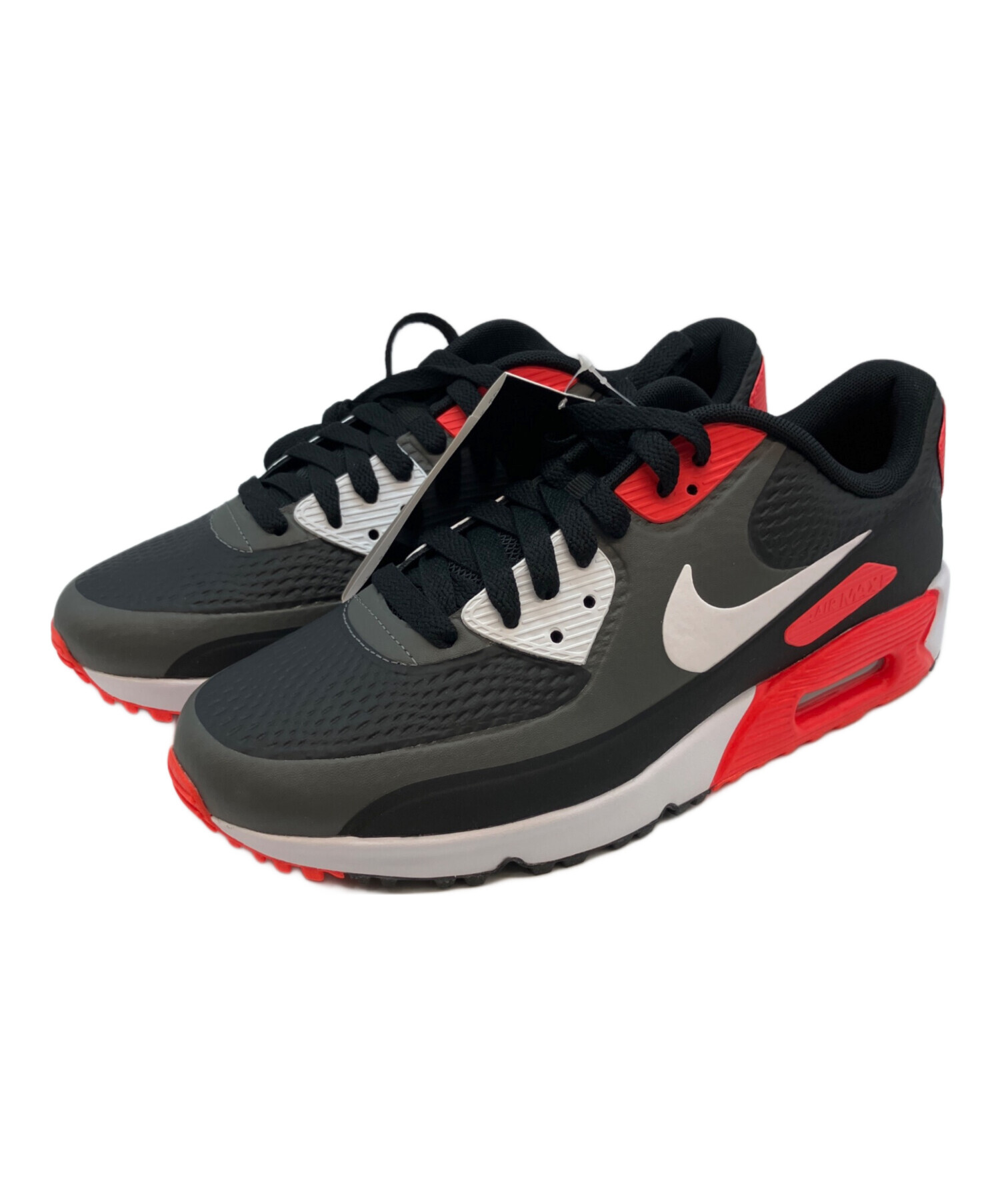 中古・古着通販】NIKE (ナイキ) ゴルフシューズ ブラック×レッド