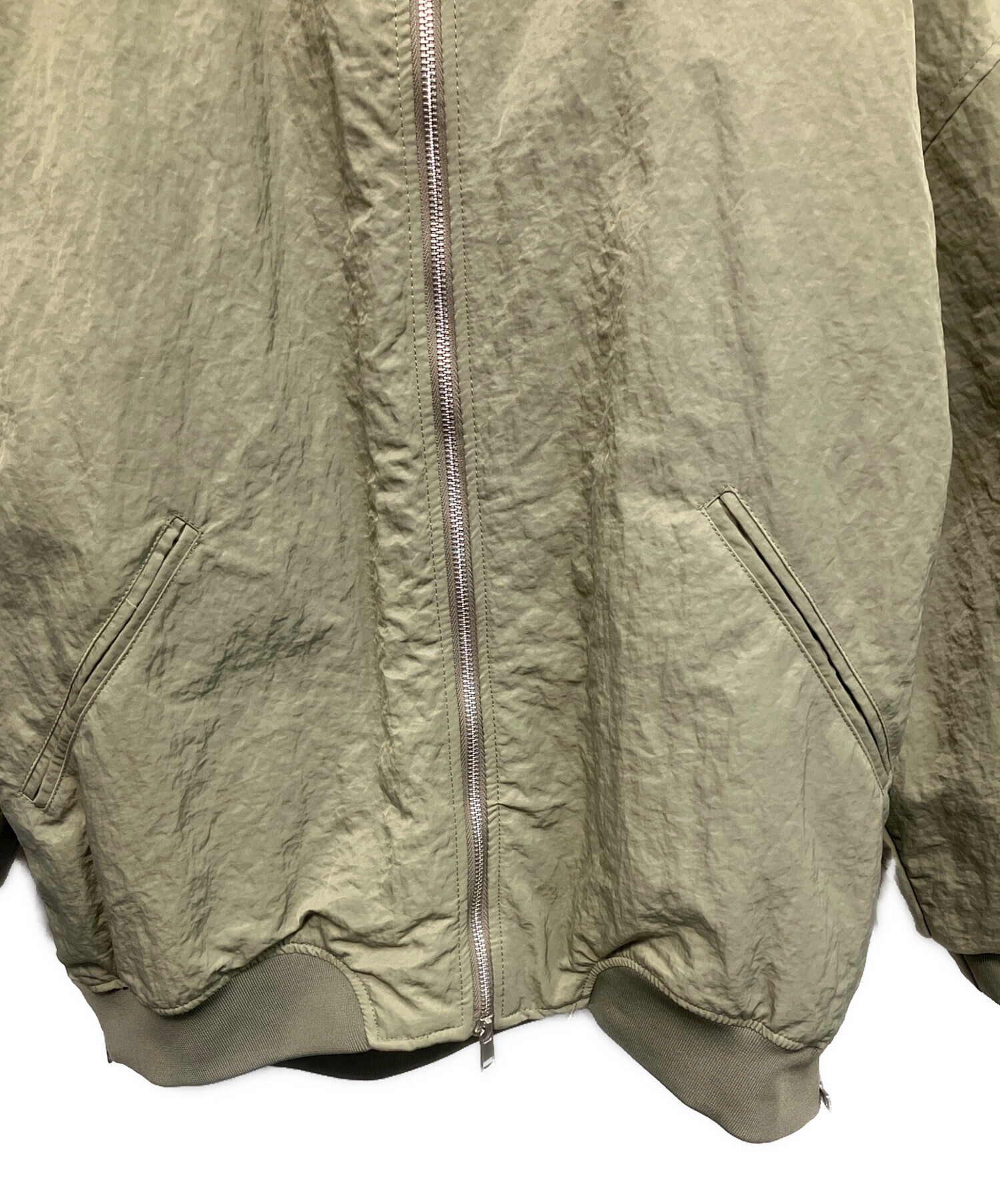 中古・古着通販】ZARA (ザラ) 23AW OVERSIZE NYLON BOMBER JACKET 