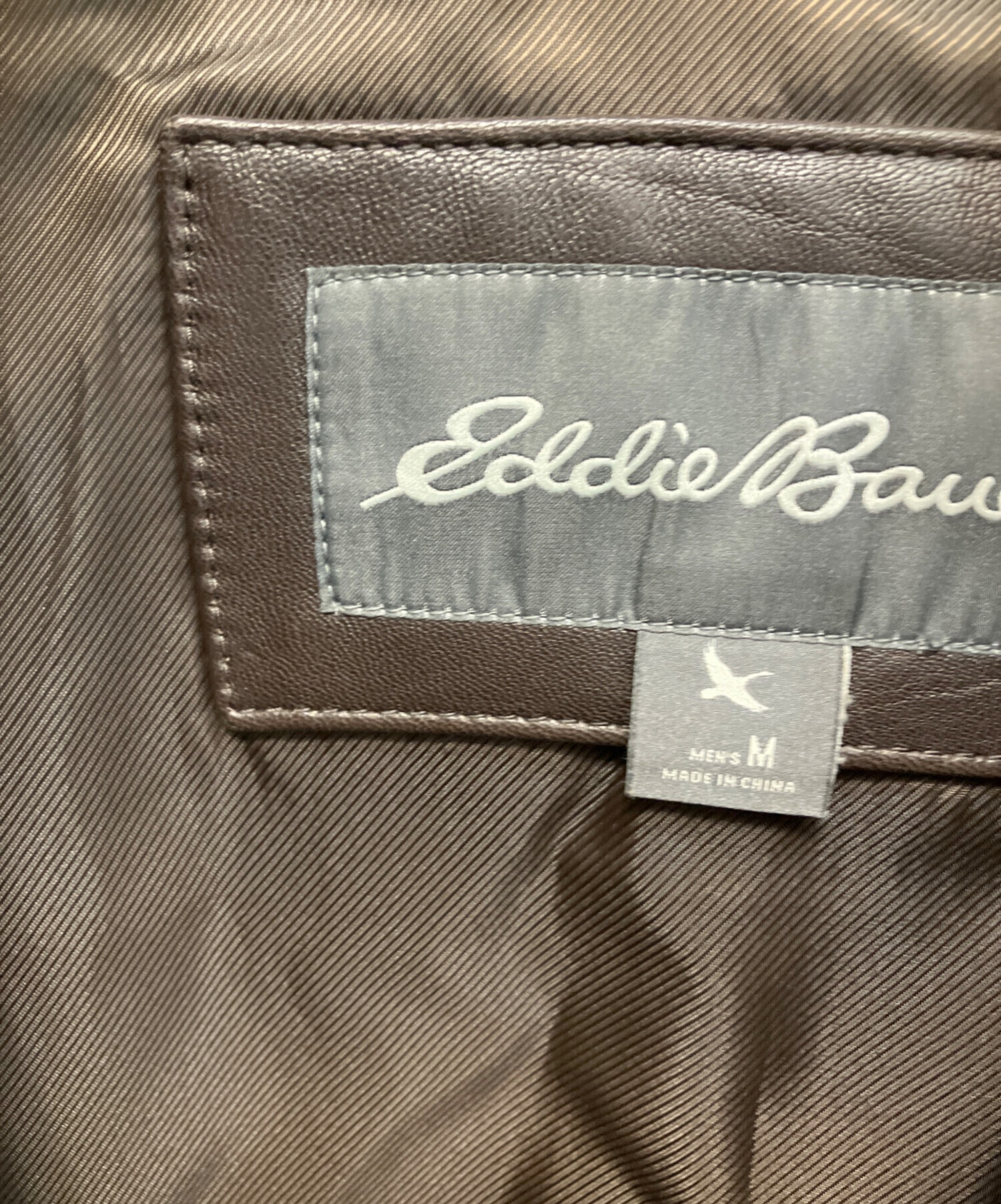 中古・古着通販】Eddie Bauer (エディーバウアー) ラムレザー