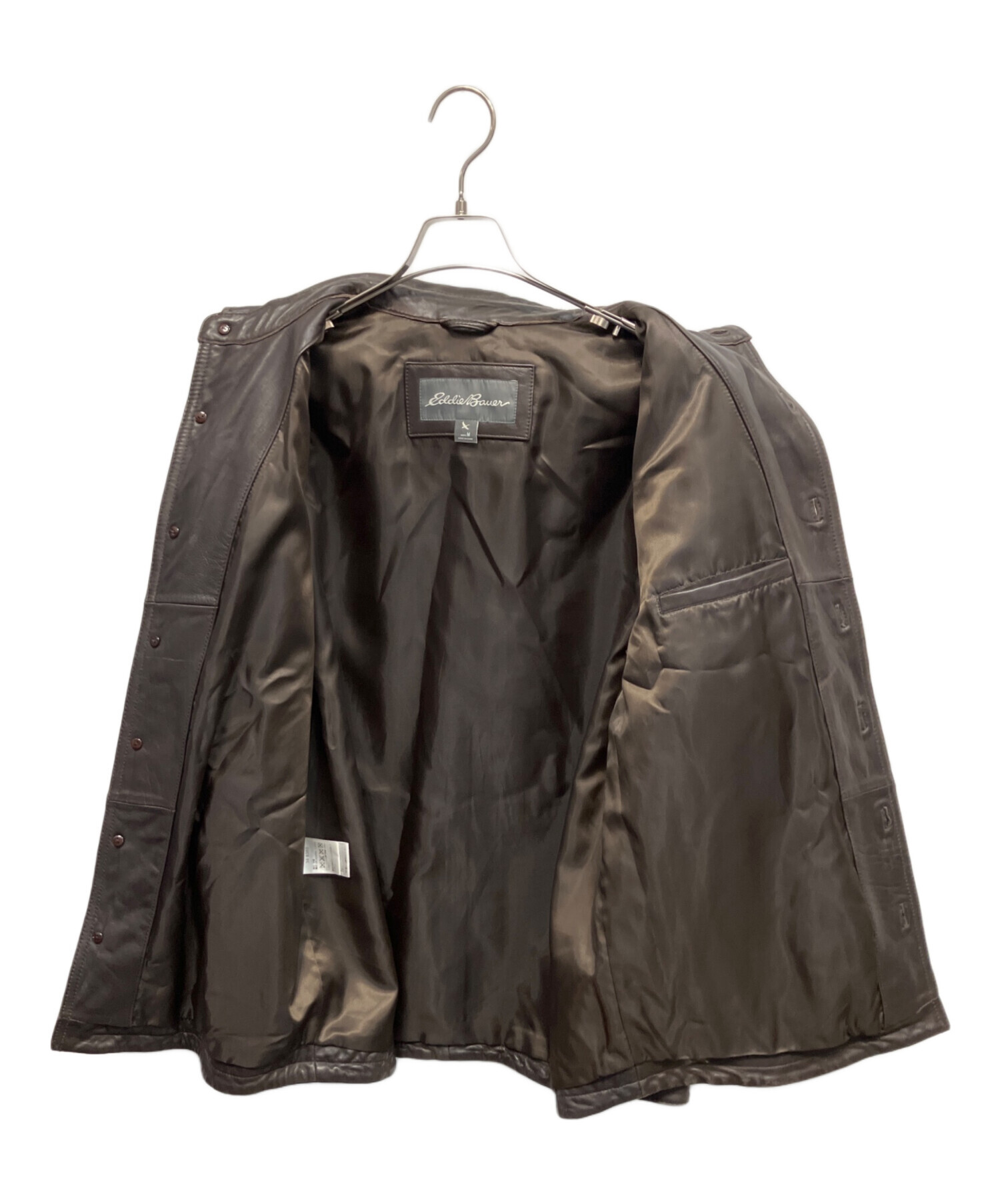中古・古着通販】Eddie Bauer (エディーバウアー) ラムレザー