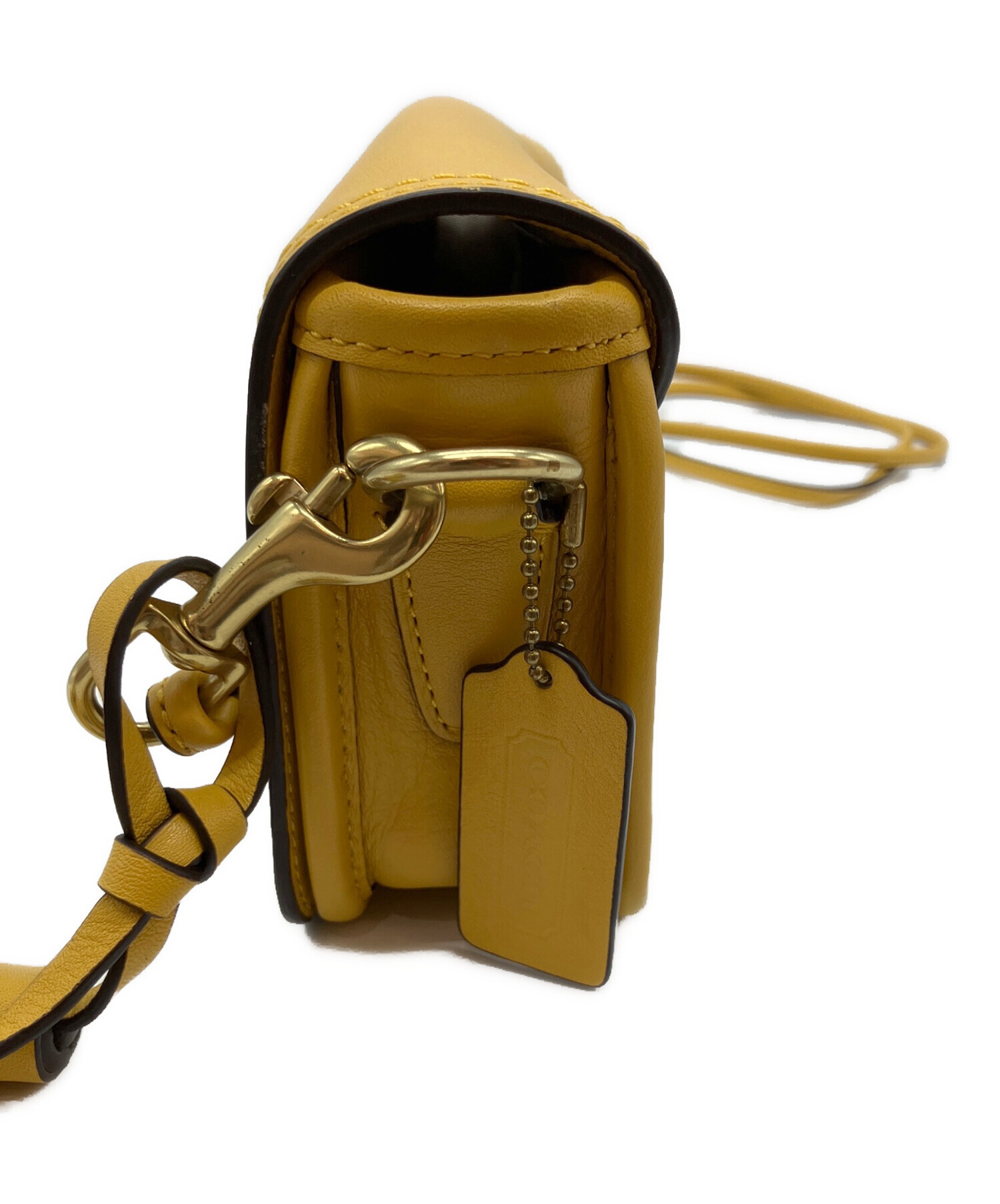 [新品未使用] COACH コーチ ケース イエロー タグ付 中古・古着通販】COACH (コーチ) レガシー ペニー ショルダーバッグ