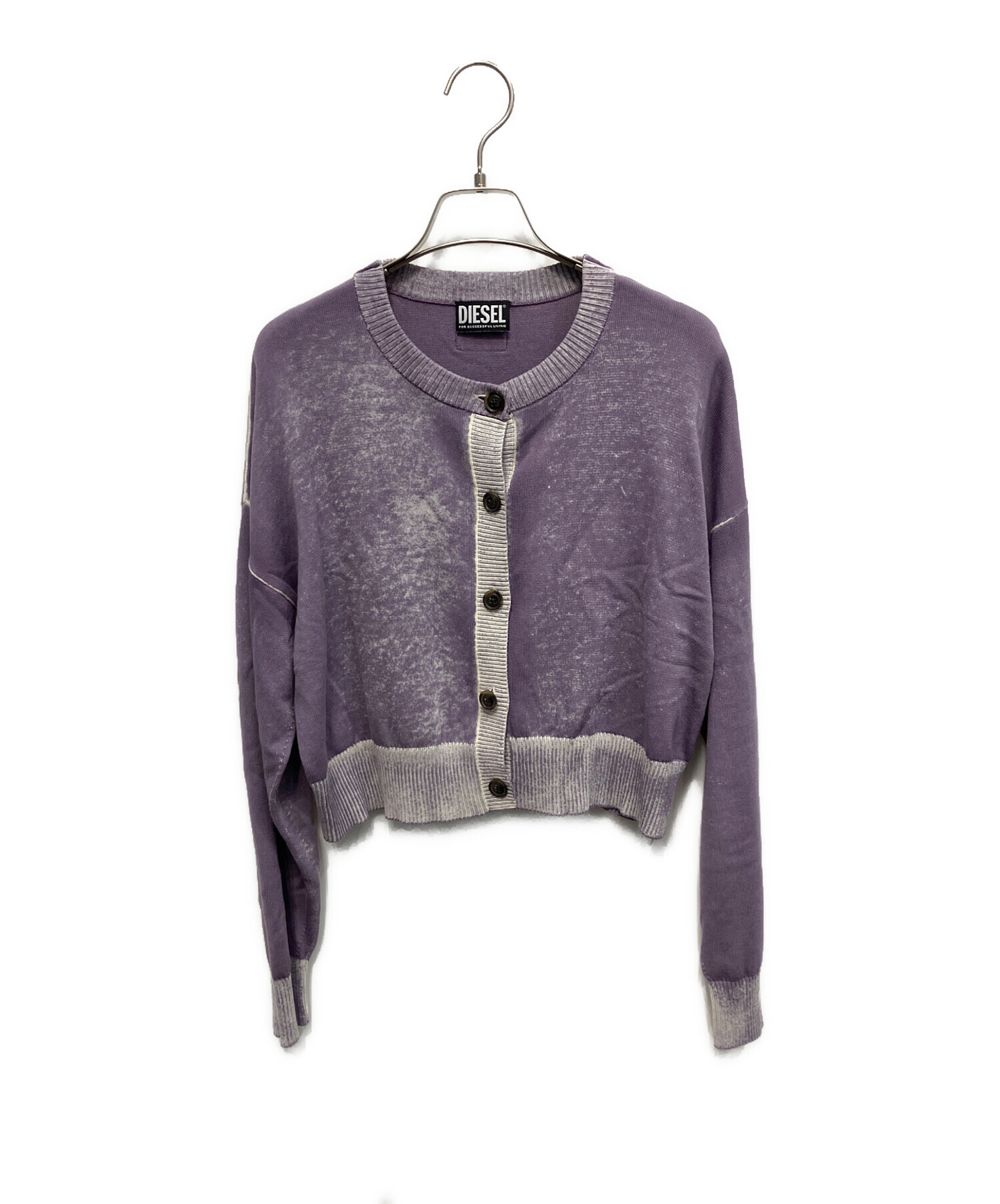 中古・古着通販】DIESEL (ディーゼル) クロップドカーディガン