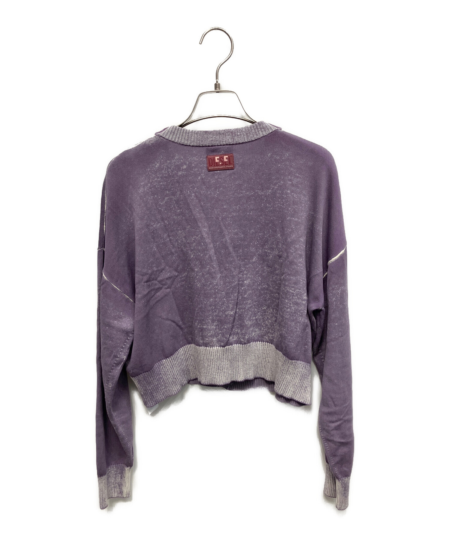 中古・古着通販】DIESEL (ディーゼル) クロップドカーディガン 薄手