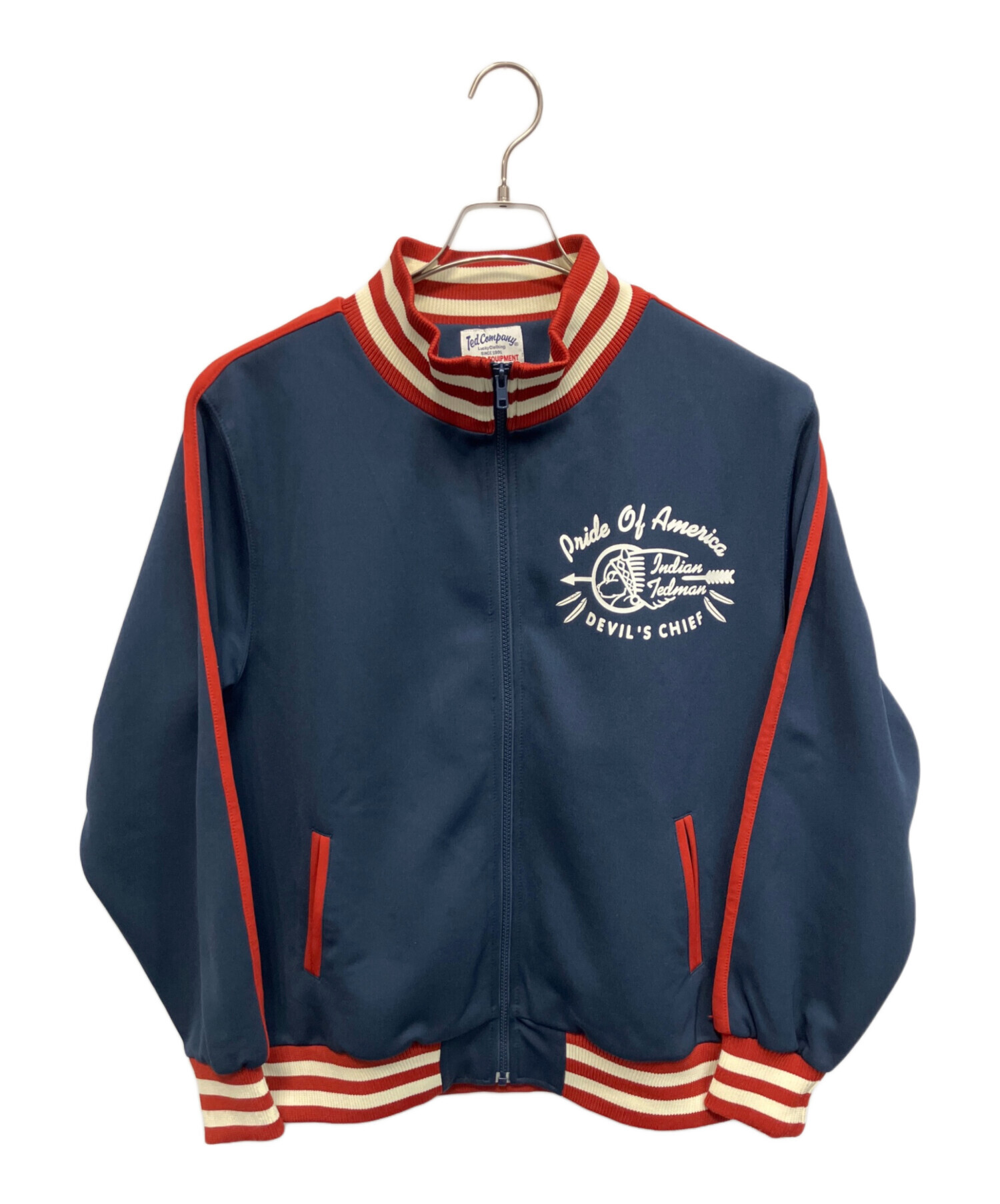 Ted Company テッドカンパニー スウィングトップ ドリズラージャケット 中古・古着通販】TED COMPANY (テッドカンパニー) ネイビー トラック