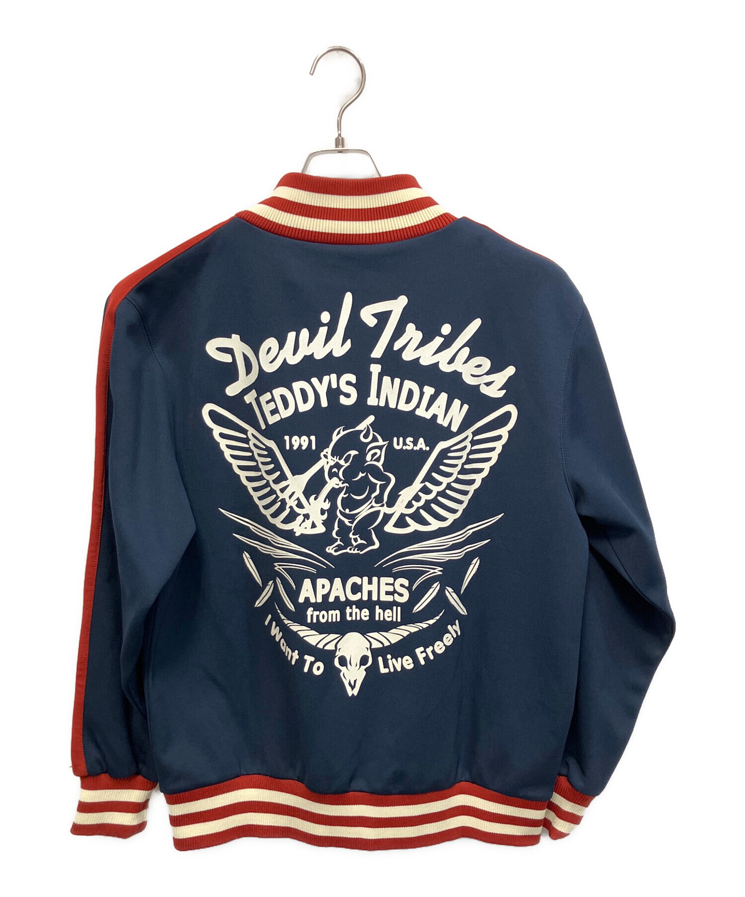 Ted Company テッドカンパニー スウィングトップ ドリズラージャケット 中古・古着通販】TED COMPANY (テッドカンパニー) ネイビー トラック