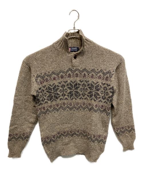 90sチャップス ラルフローレン カウチンニット L 中古・古着通販】CHAPS RALPH LAUREN (チャップス ラルフ