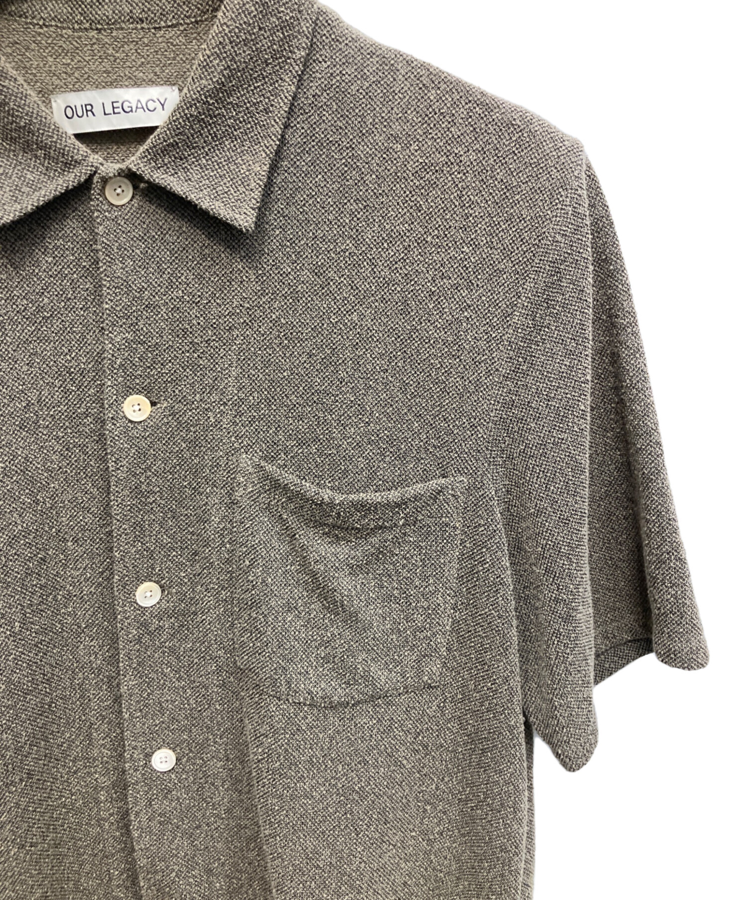 our legacy アワーレガシー BOX SHIRT ボックスシャツ 半袖 Our Legacy（アワーレガシー） シャツ BOX SHIRT SHORTSLEEVE M2242BL