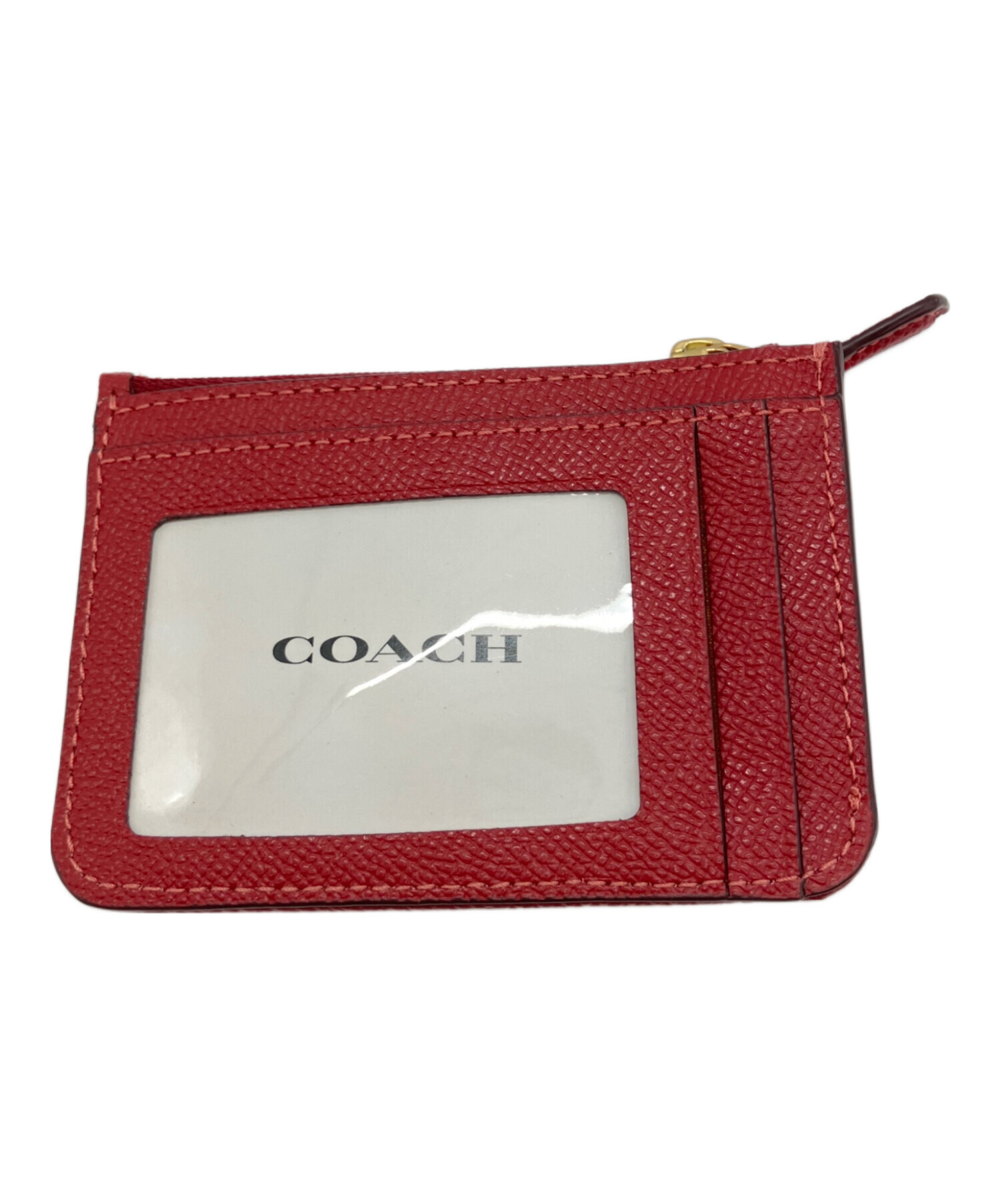 中古・古着通販】COACH (コーチ) コインケース F2378 レッド｜ブランド 