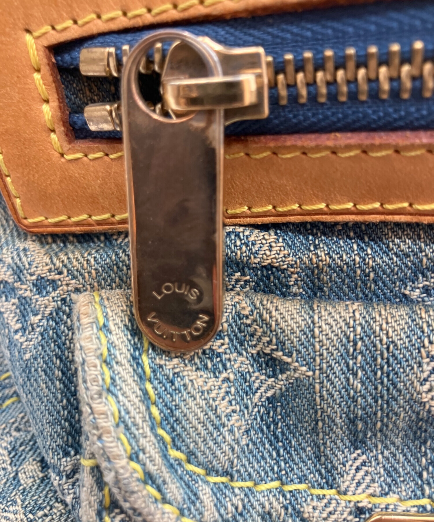 中古・古着通販】LOUIS VUITTON (ルイ ヴィトン) モノグラム デニム