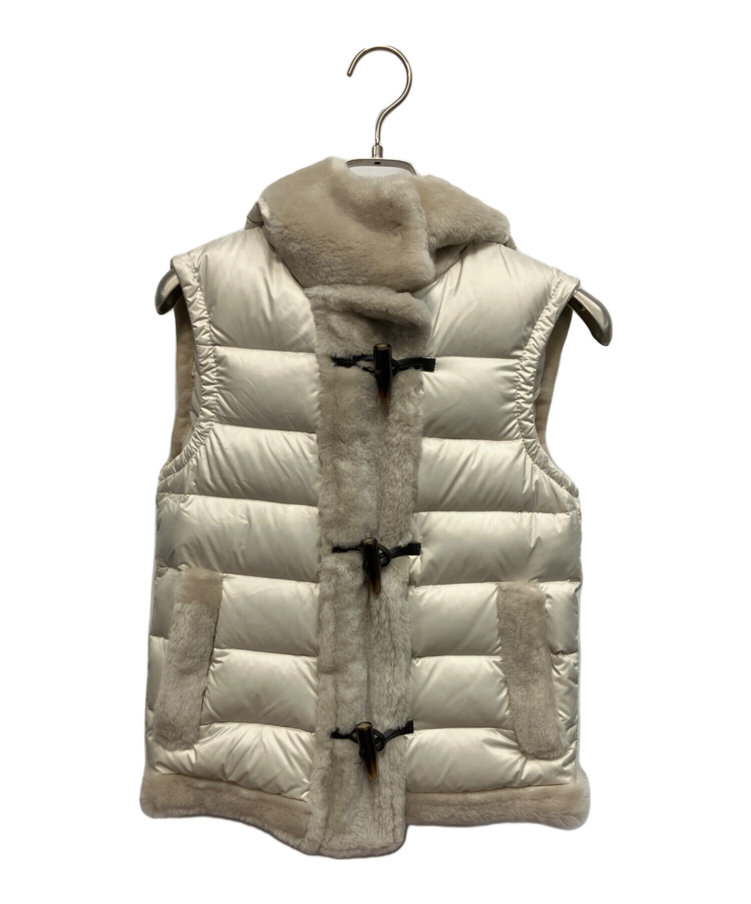 中古・古着通販】EMMETI (エンメティ) ムートン ダウンベスト