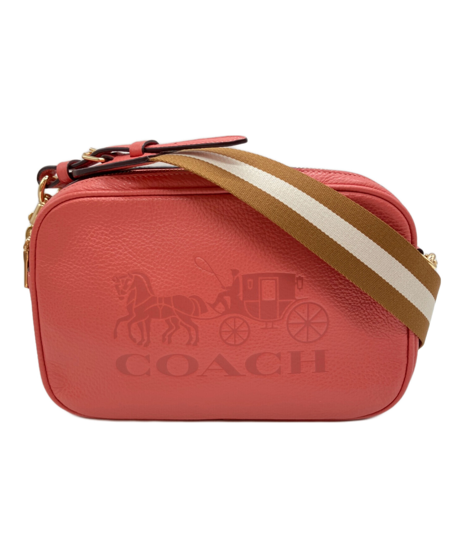 中古・古着通販】COACH (コーチ) ショルダーバッグ ピンク