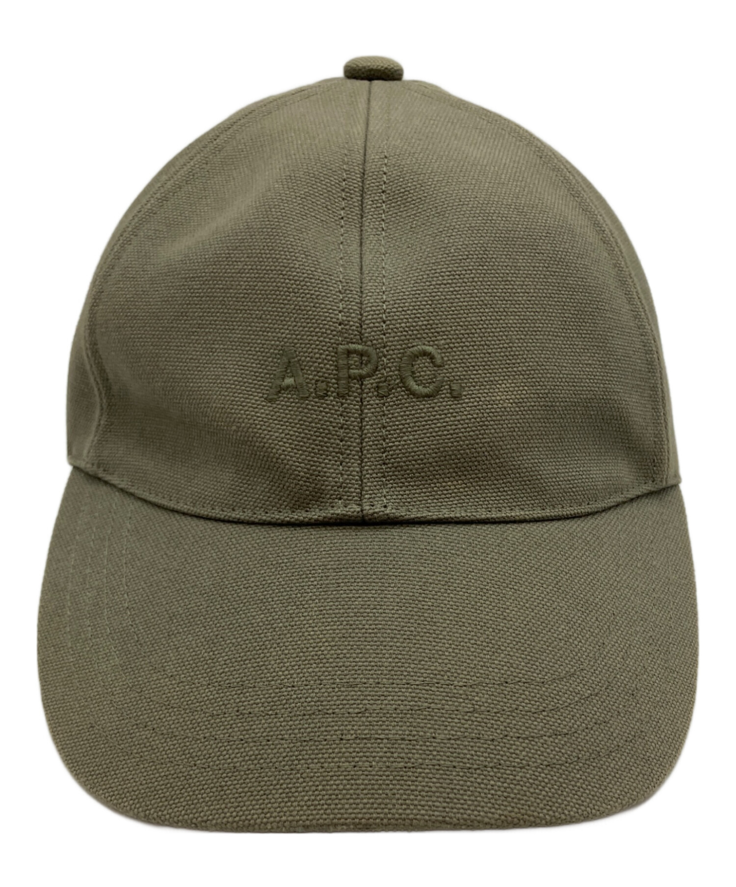 中古・古着通販】A.P.C. (アーペーセー) キャップ グリーン｜ブランド