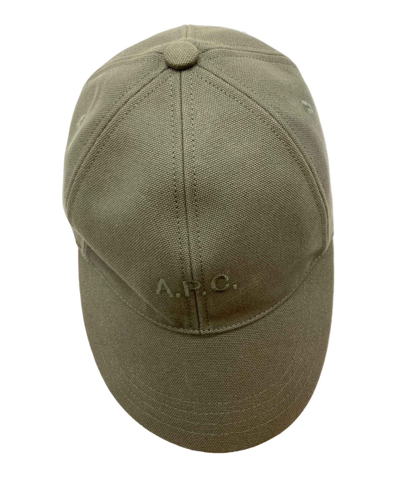 中古・古着通販】A.P.C. (アーペーセー) キャップ グリーン｜ブランド
