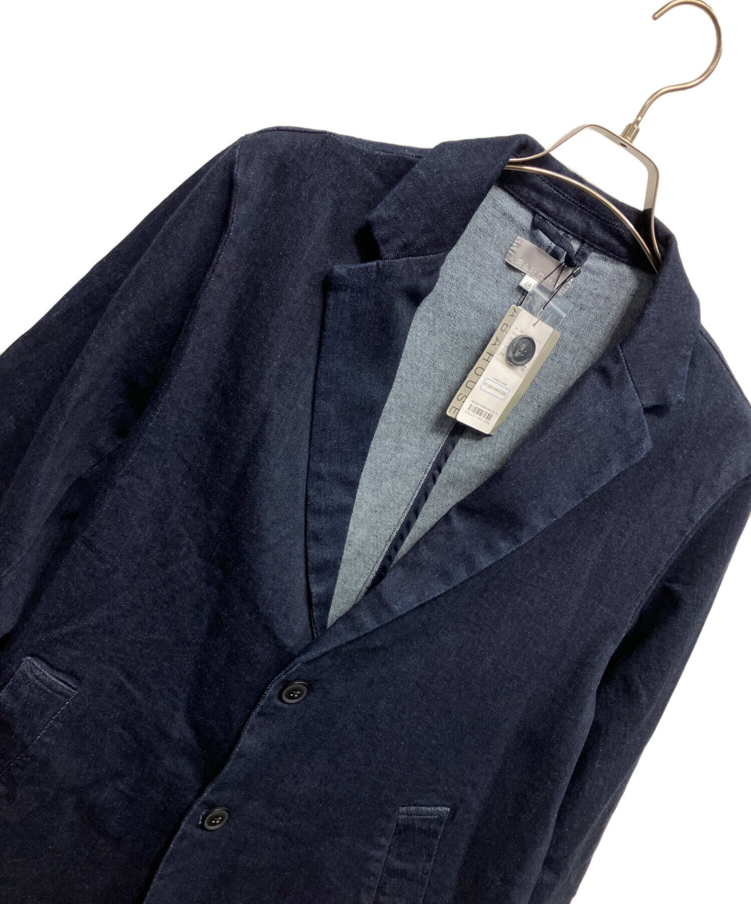 中古・古着通販】ABAHOUSE (アバハウス) デニムコート インディゴ 