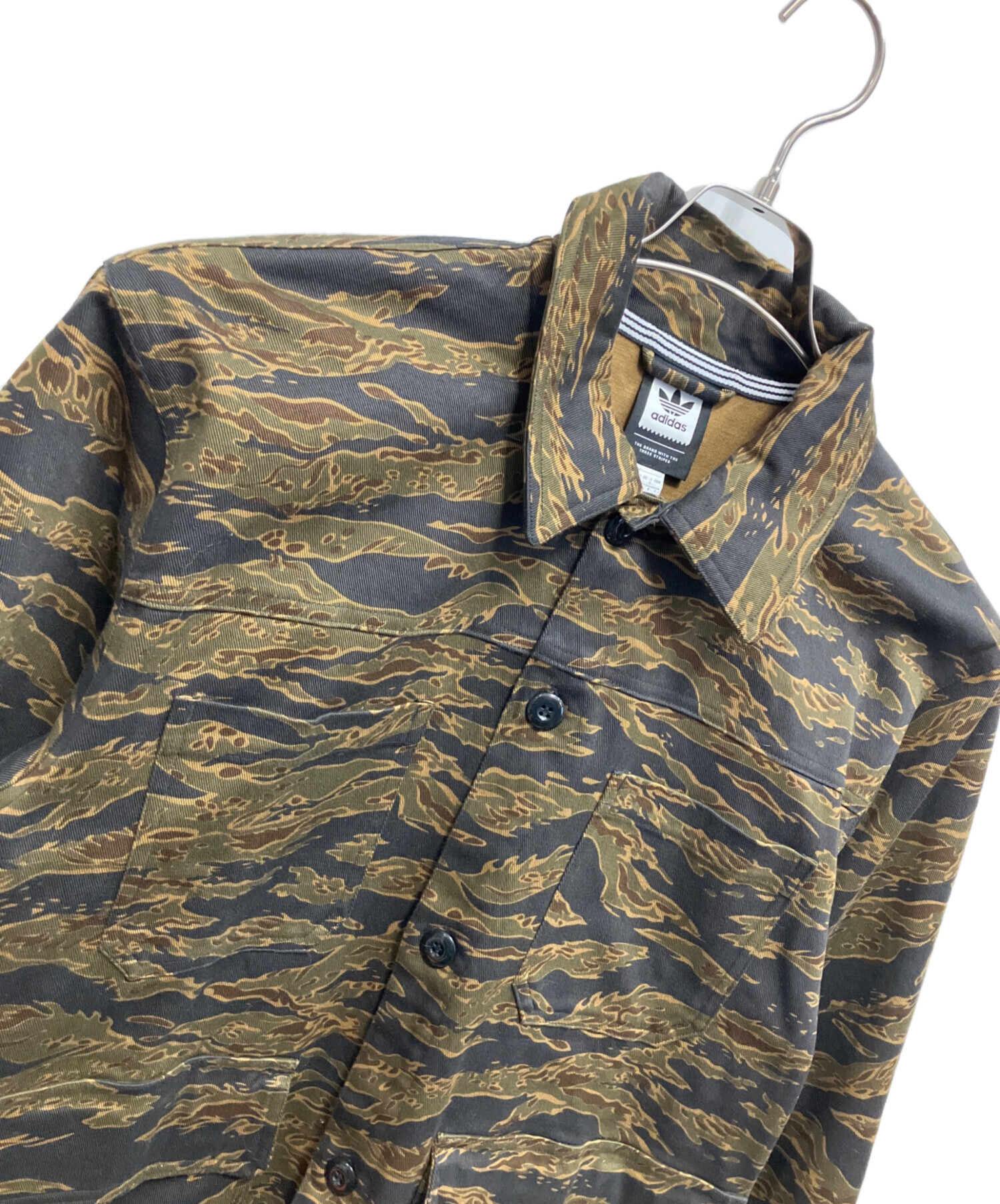 中古・古着通販】adidas (アディダス) カバーオール ブラウン サイズ:L 