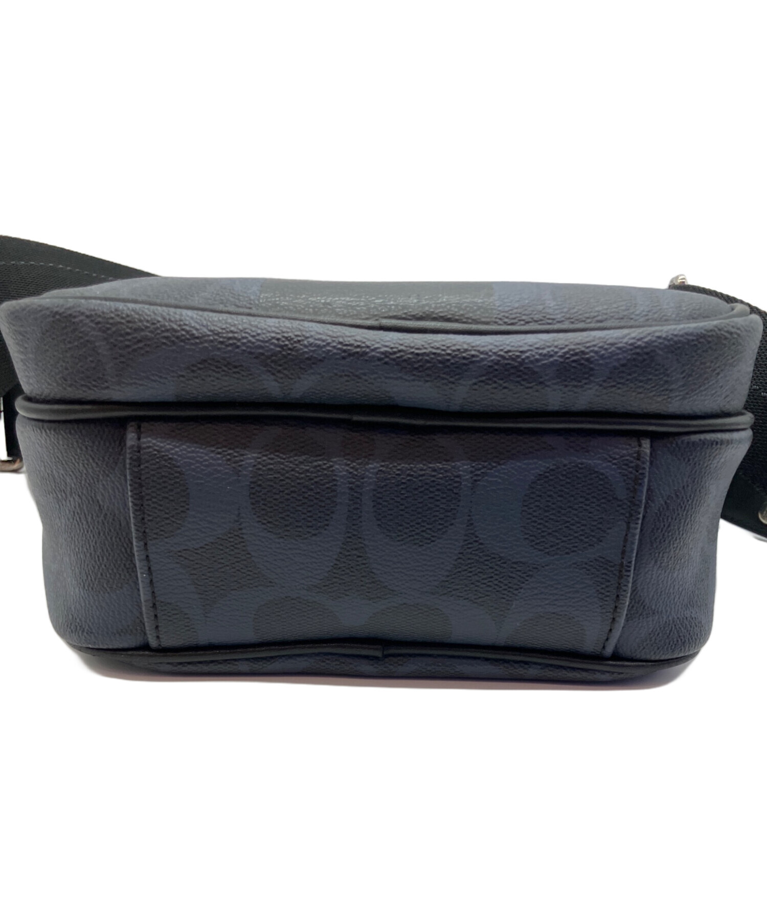 中古・古着通販】COACH (コーチ) ショルダーバッグ ネイビー｜ブランド