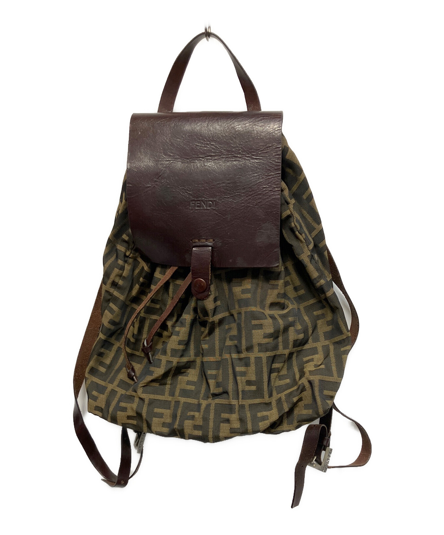 FENDI フェンディ ブラウン Brown バックパック メンズ 秋冬2024 