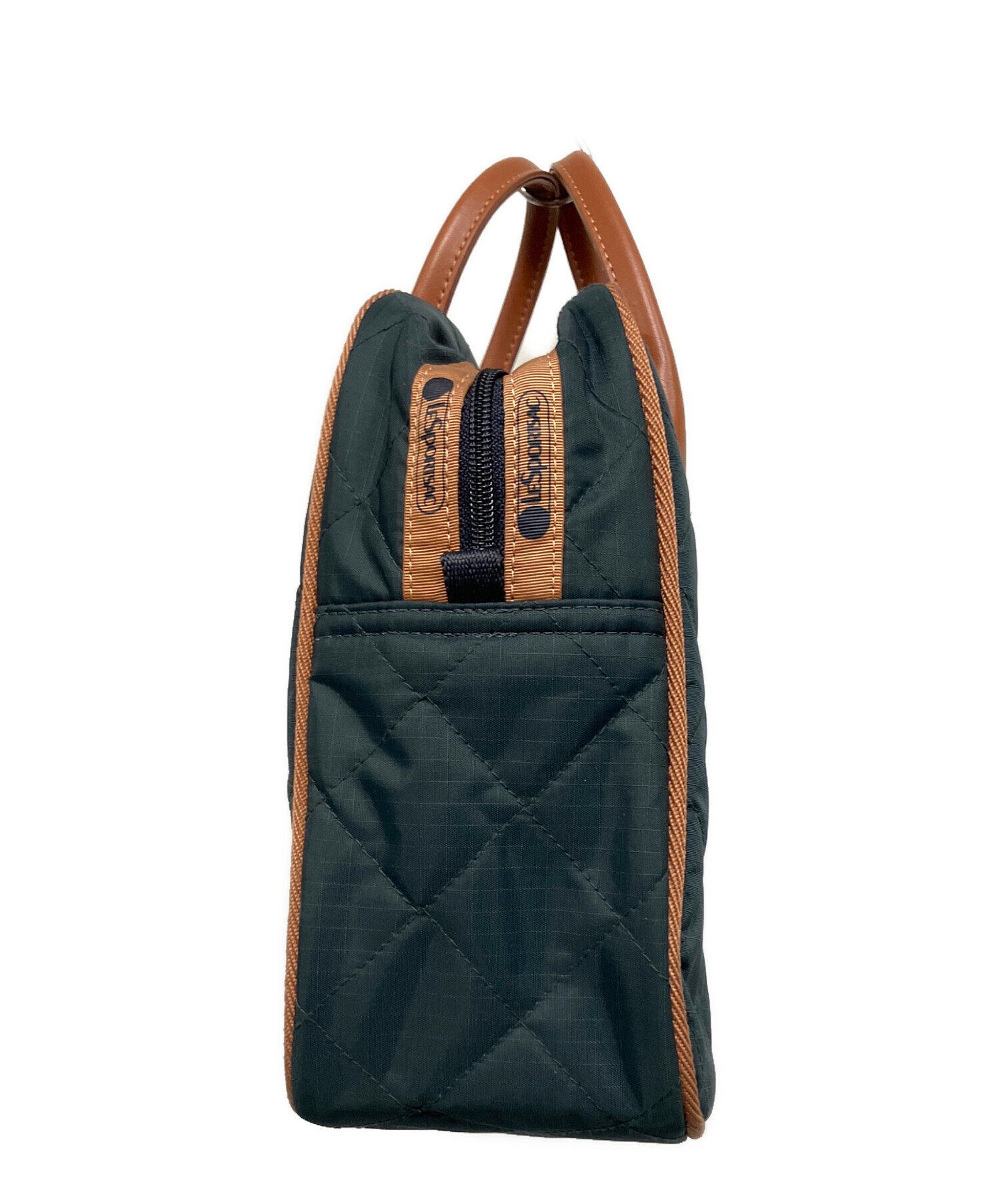 中古・古着通販】LeSportsac (レスポートサック) ディープグリーン 