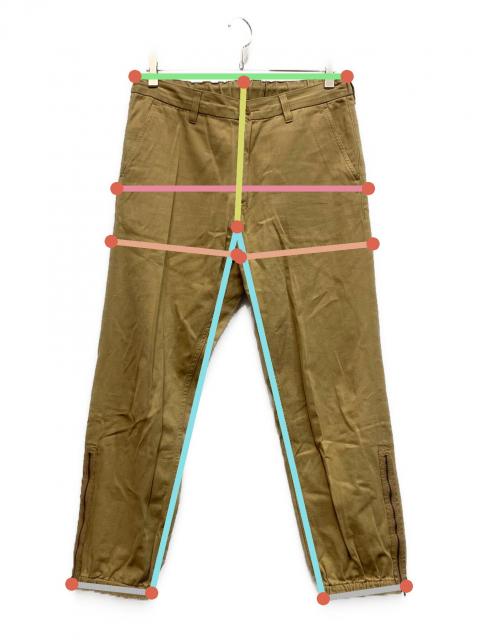 GUCCI グッチ　サイドライン　イージーパンツ　ウエスト紐　ベージュパンツ 中古・古着通販】GUCCI (グッチ) イージーパンツ ベージュ