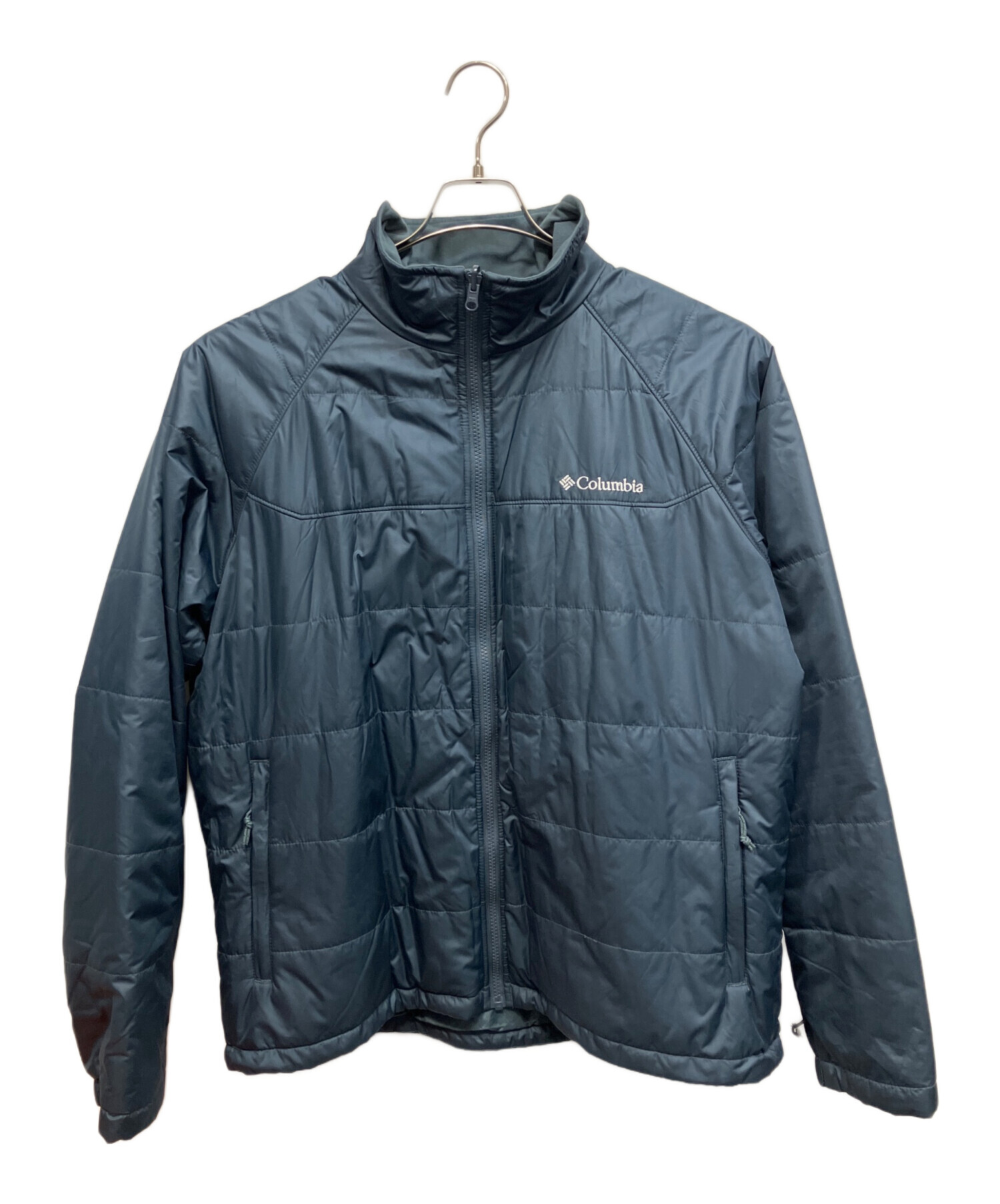 中古・古着通販】Columbia (コロンビア) 中綿ジャケット レッド×グレー