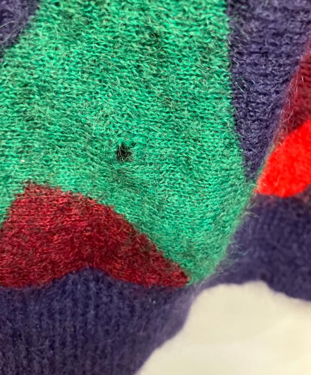 中古・古着通販】PAUL SMITH (ポールスミス) モヘア 薄手ニット マルチ