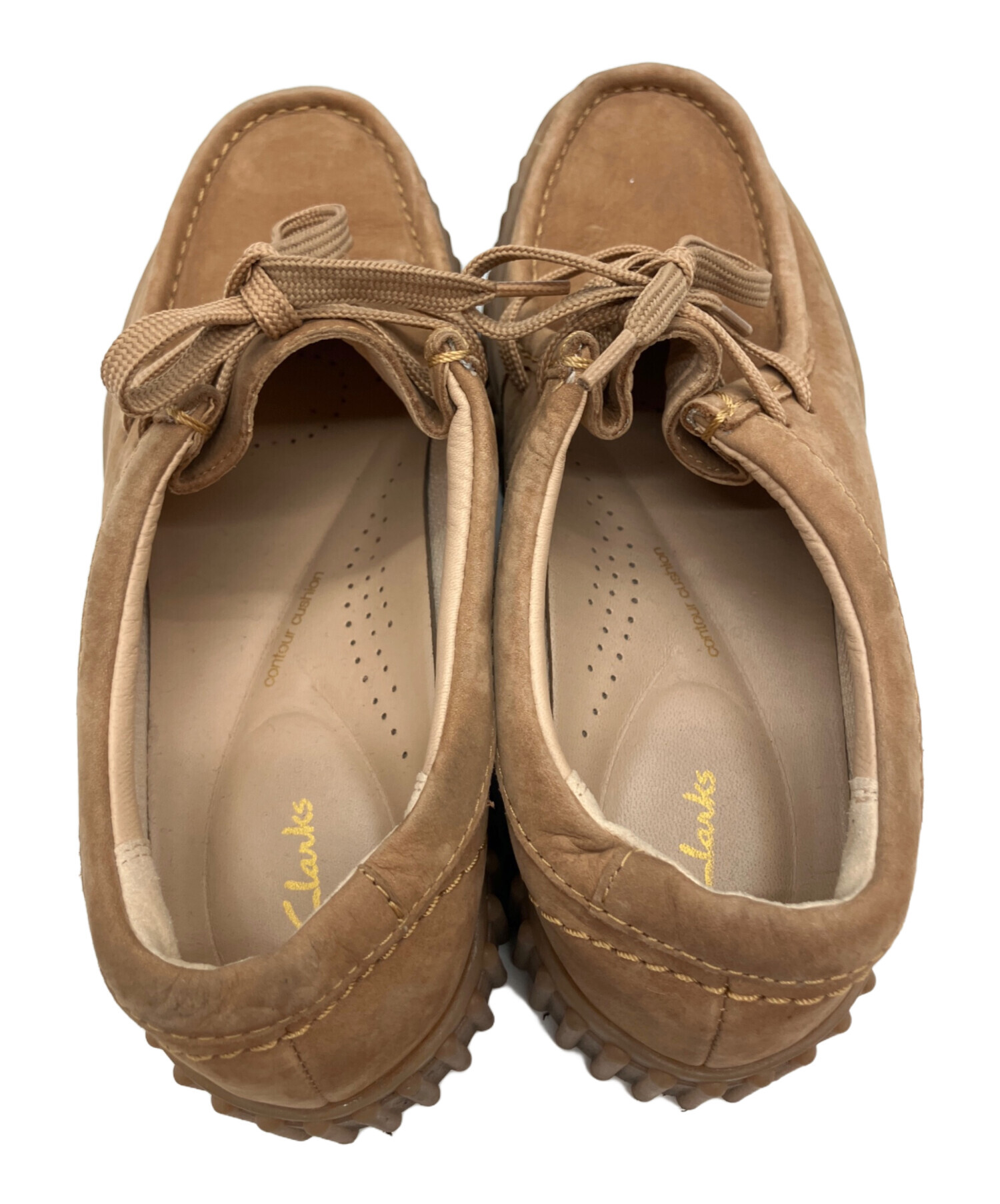 中古・古着通販】CLARKS (クラークス) モカシンシューズ ブラウン