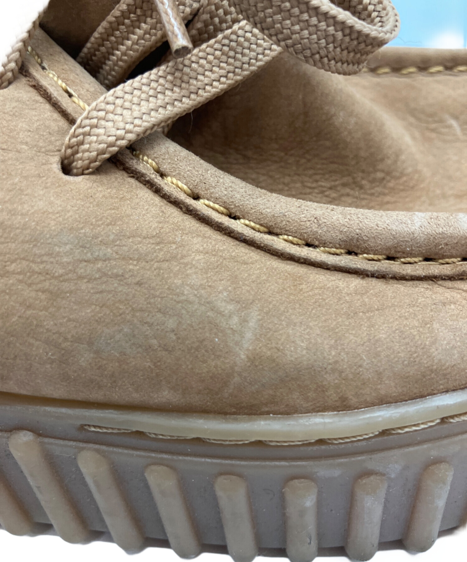 中古・古着通販】CLARKS (クラークス) モカシンシューズ ブラウン