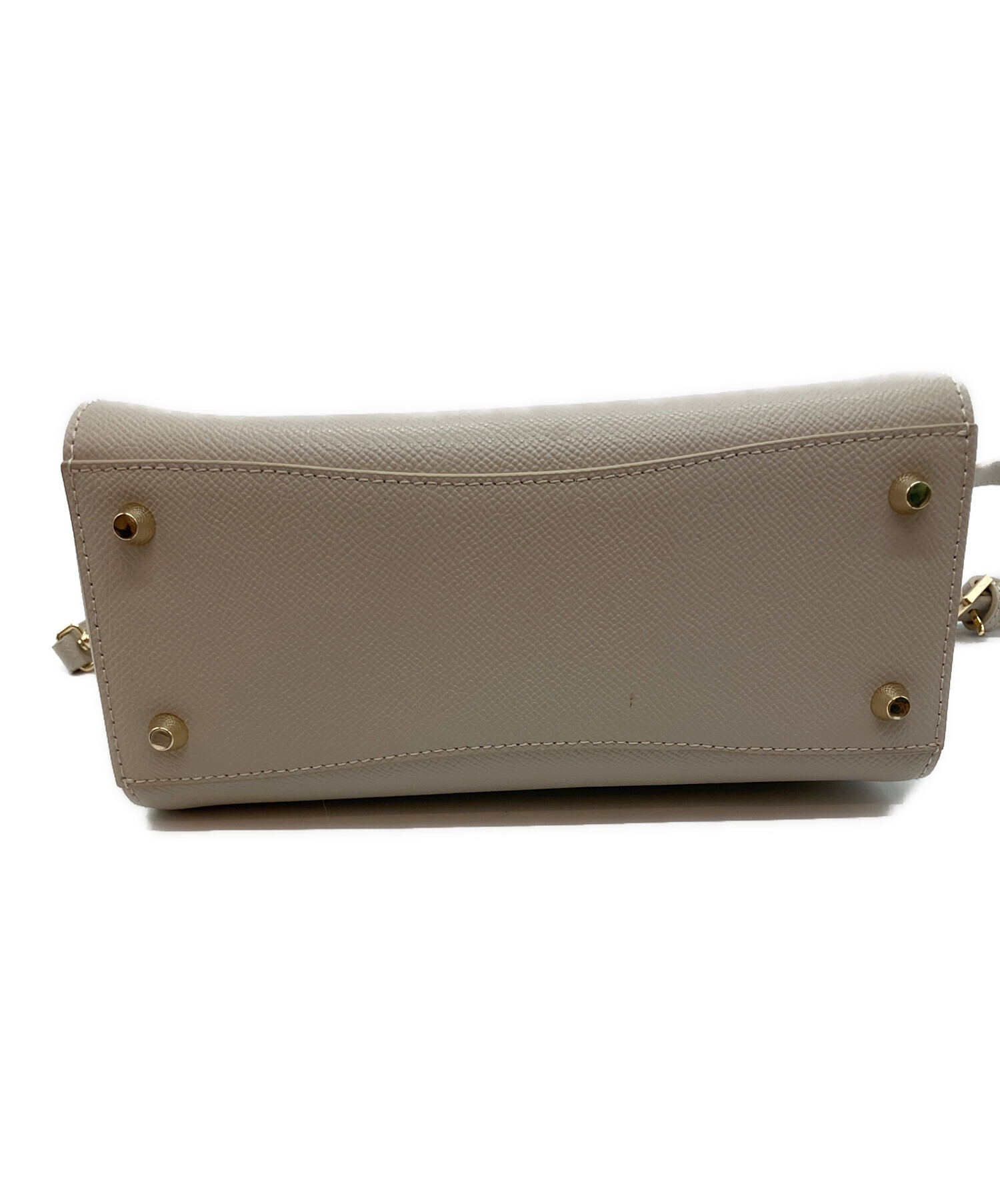 FURLA レザー グレー サッチェルミニボストン 2wayバッグ 9110 FURLA レザー グレー サッチェルミニボストン 2wayバッグ 9110 - メルカリ
