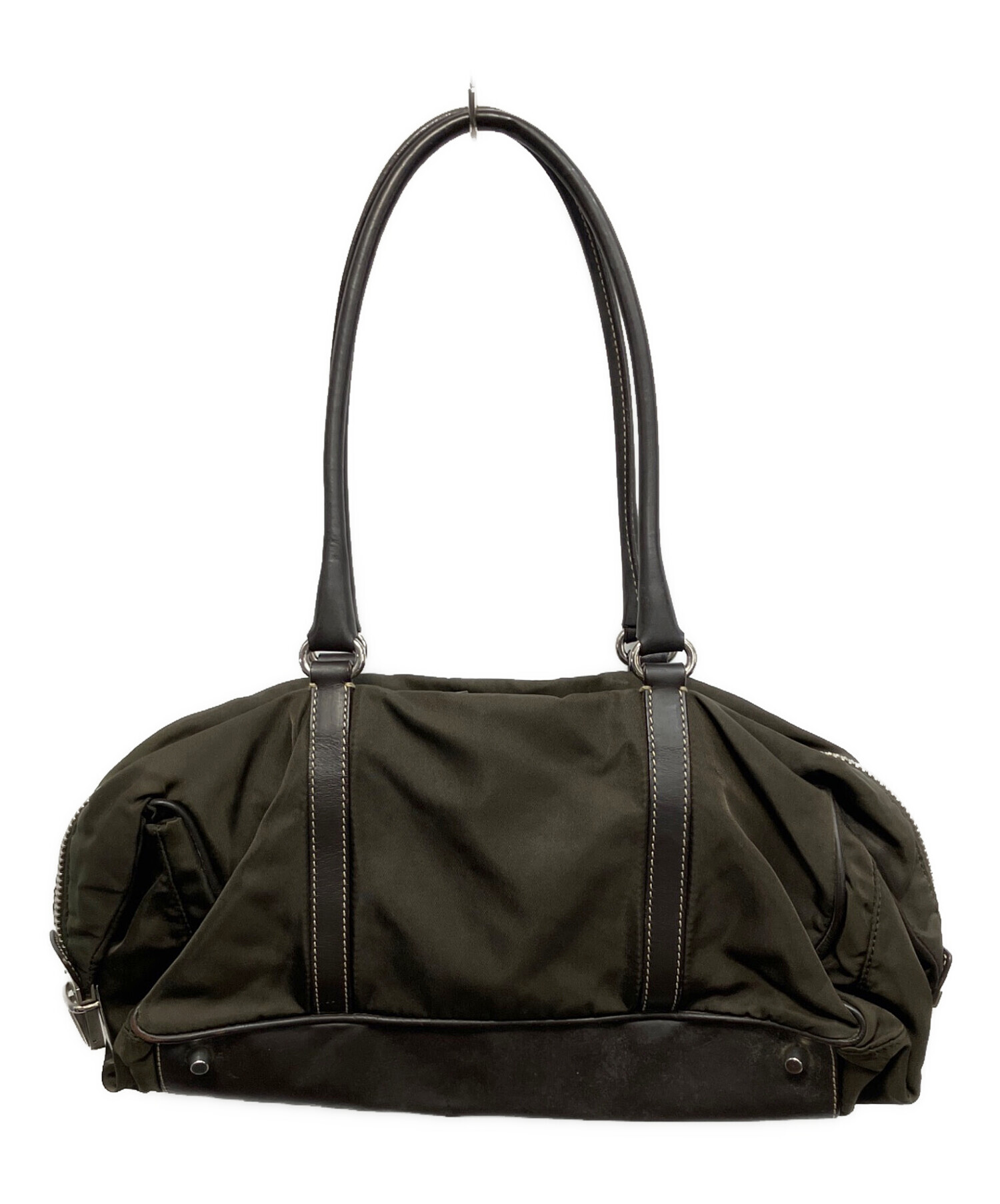 中古・古着通販】PRADA (プラダ) ミニトートバッグ ブラック｜ブランド