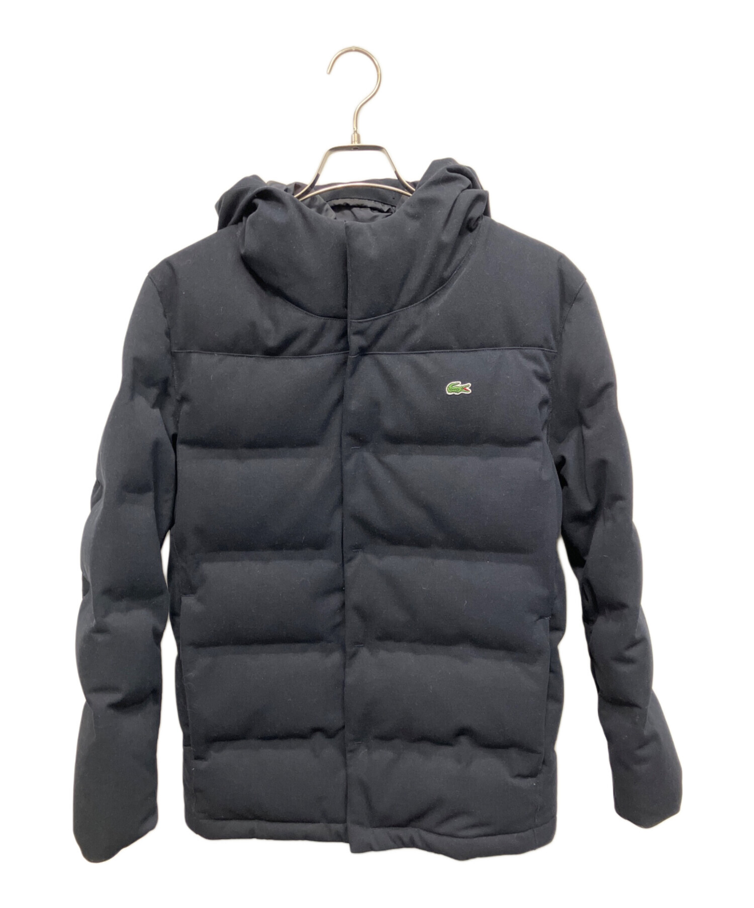 中古・古着通販】LACOSTE (ラコステ) ダウンジャケット ブラック 