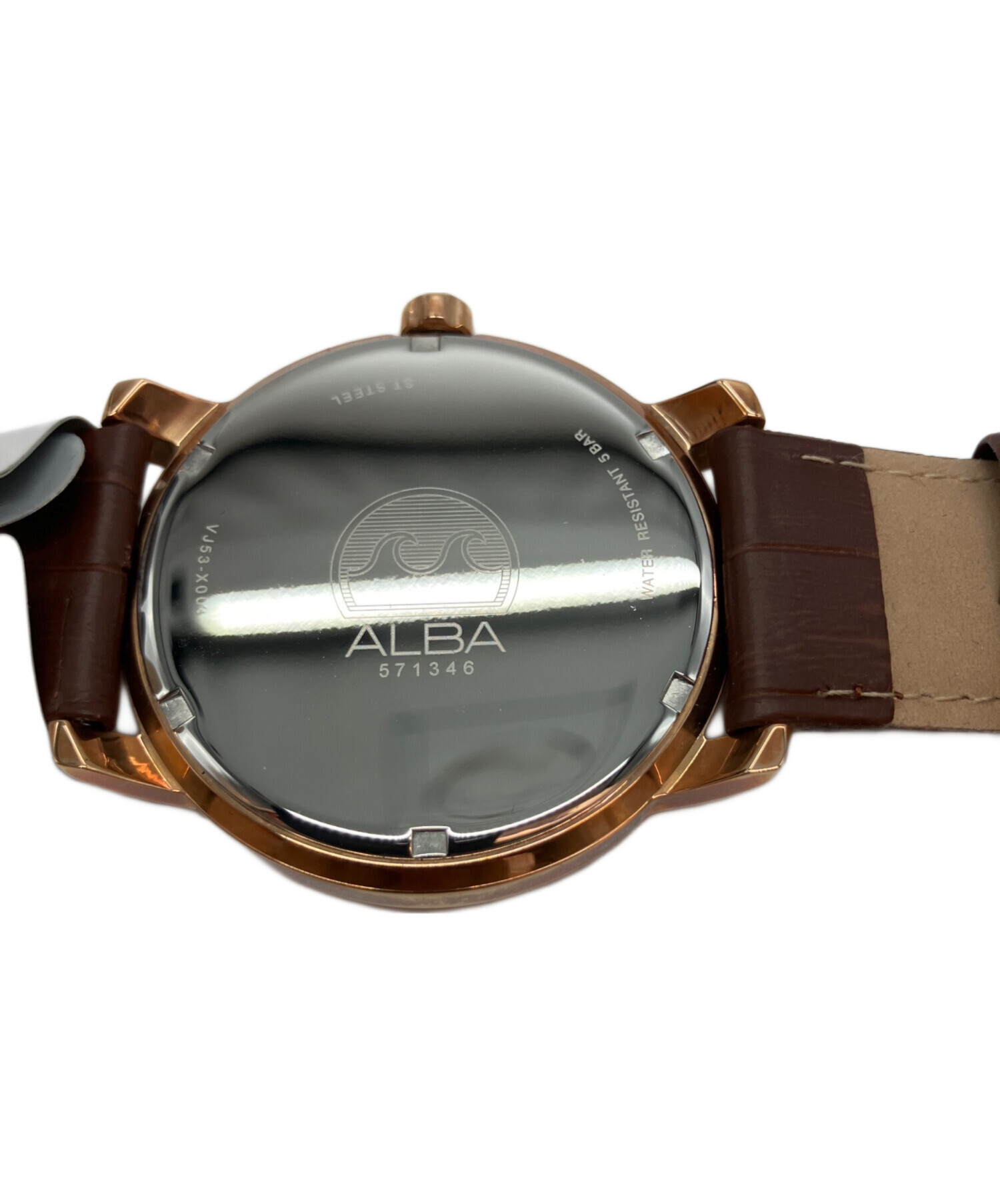 中古・古着通販】ALBA (アルバ) 腕時計 ブラウン｜ブランド・古着通販
