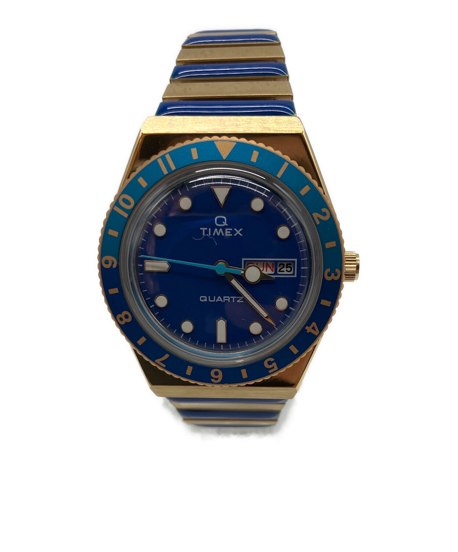 中古・古着通販】TIMEX (タイメックス) 腕時計 ブルー｜ブランド・古着