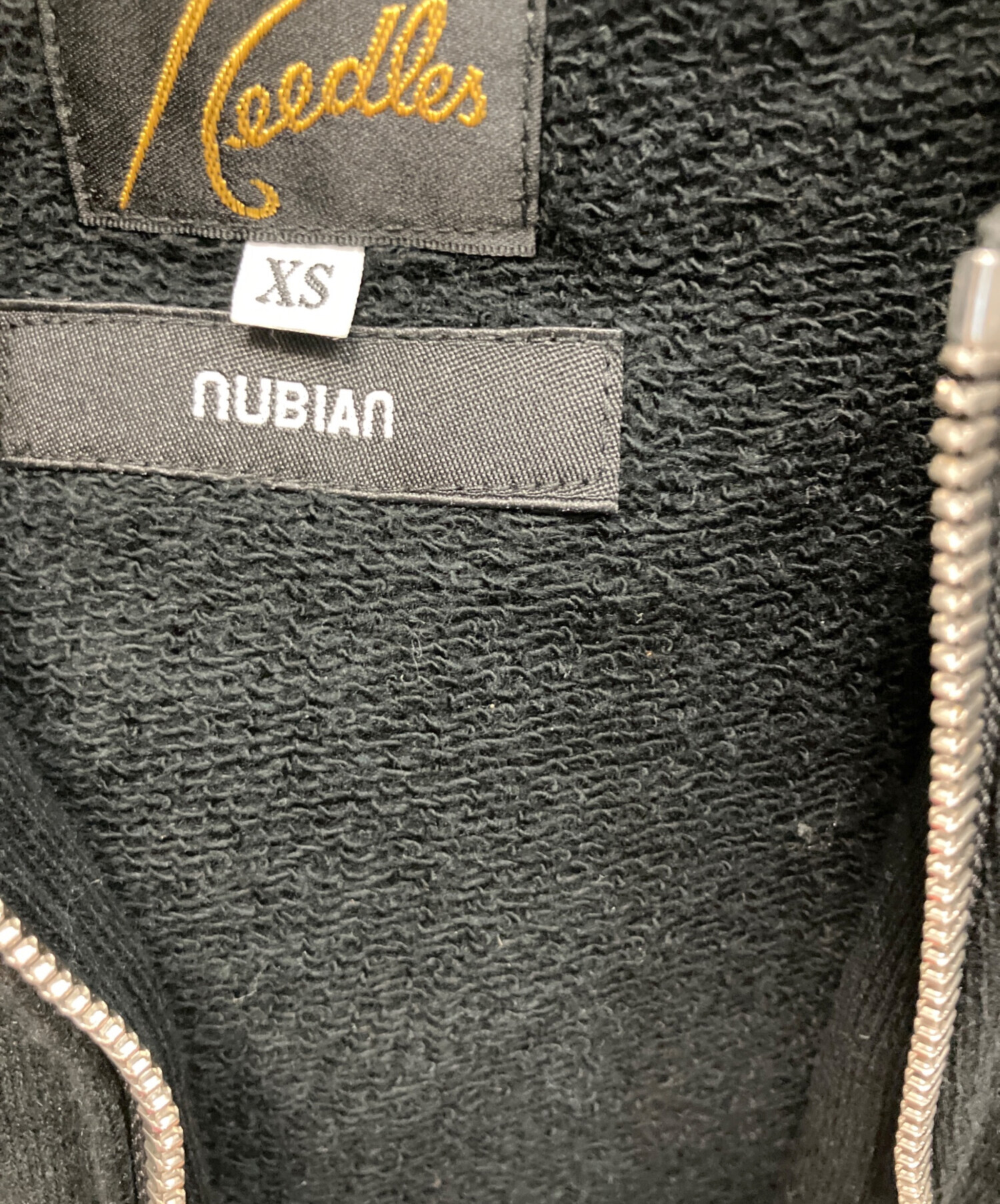 中古・古着通販】Needles (ニードルズ) ジップパーカー ブラック