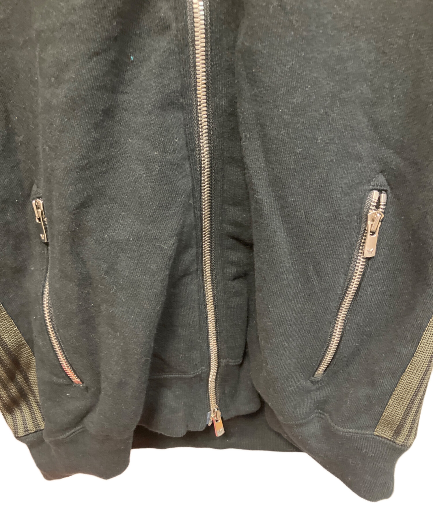 中古・古着通販】Needles (ニードルズ) ジップパーカー ブラック