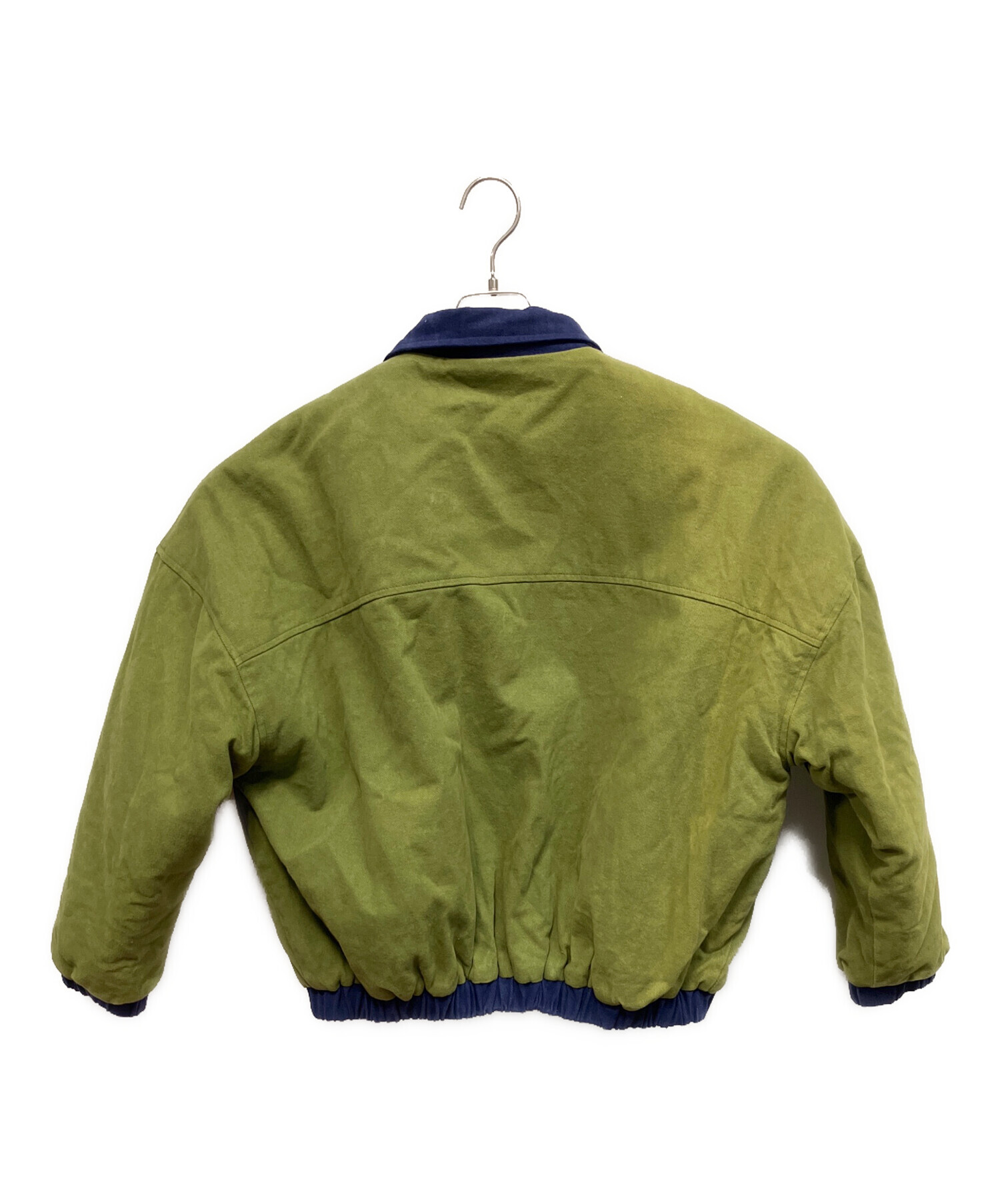 MamaHasGun キルティング レトロ ワーク ジャケット オリーブグリーン 中古・古着通販】mamahasgun (ママズ・ガン) ワークジャケット