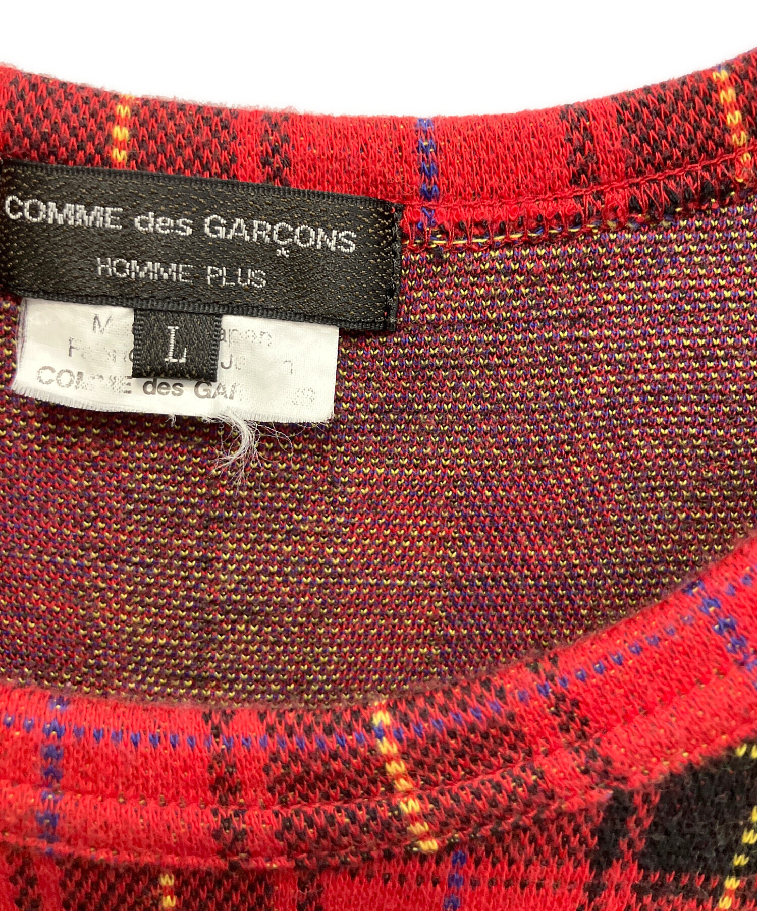 中古・古着通販】COMME des GARCONS (コムデギャルソン) パッチワーク 