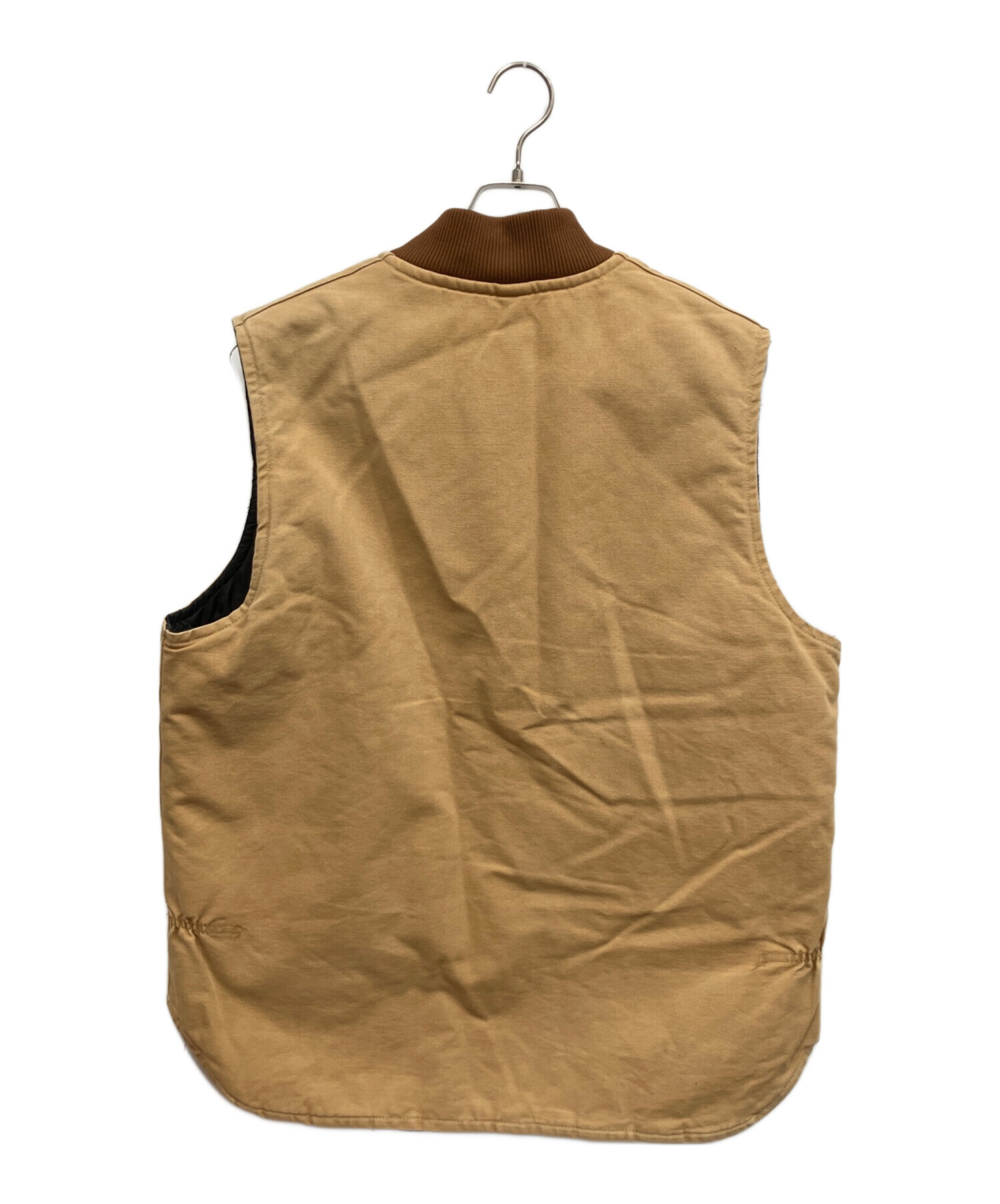 中古・古着通販】CarHartt (カーハート) ダックベスト ベージュ サイズ