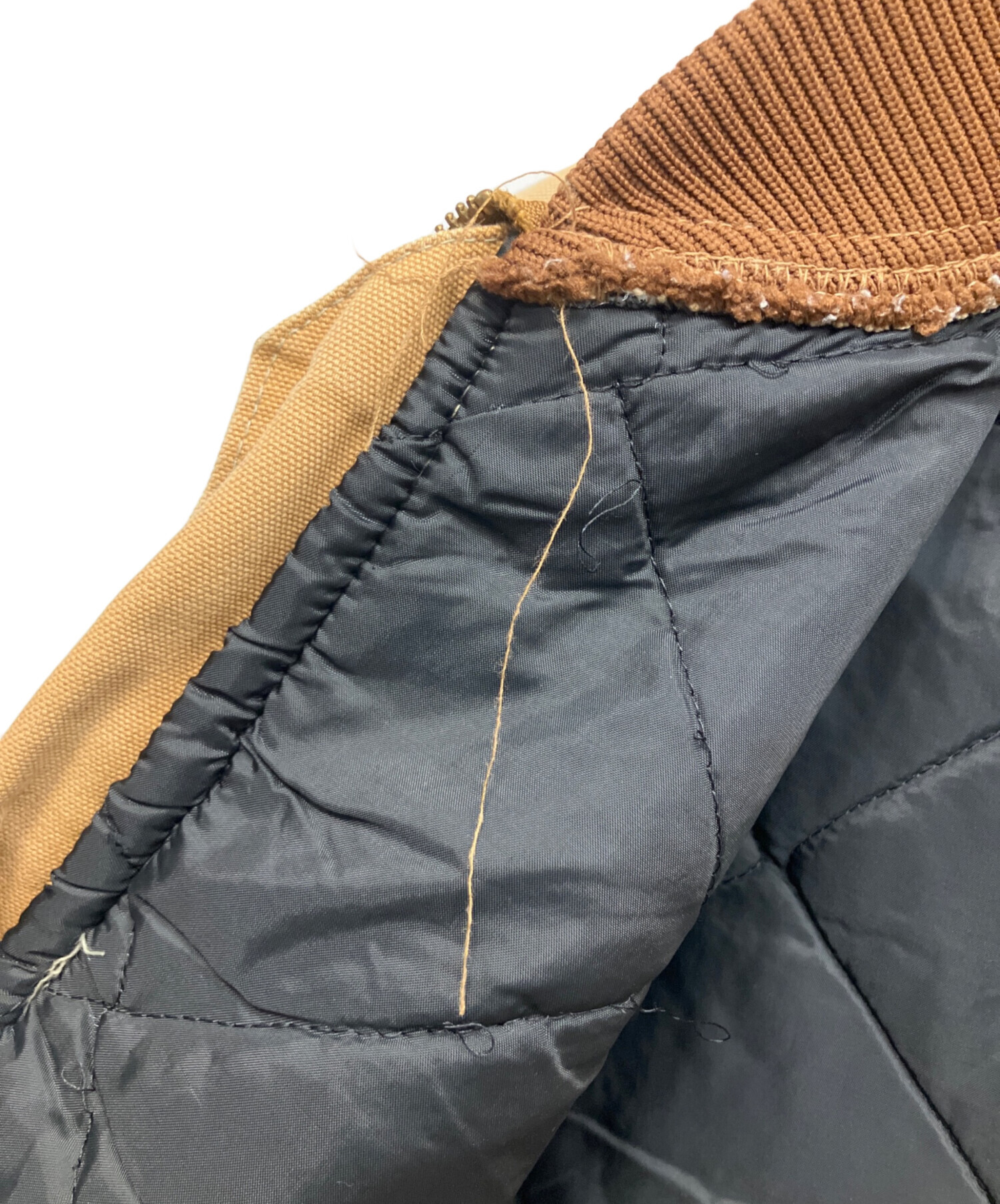 中古・古着通販】CarHartt (カーハート) ダックベスト ベージュ サイズ