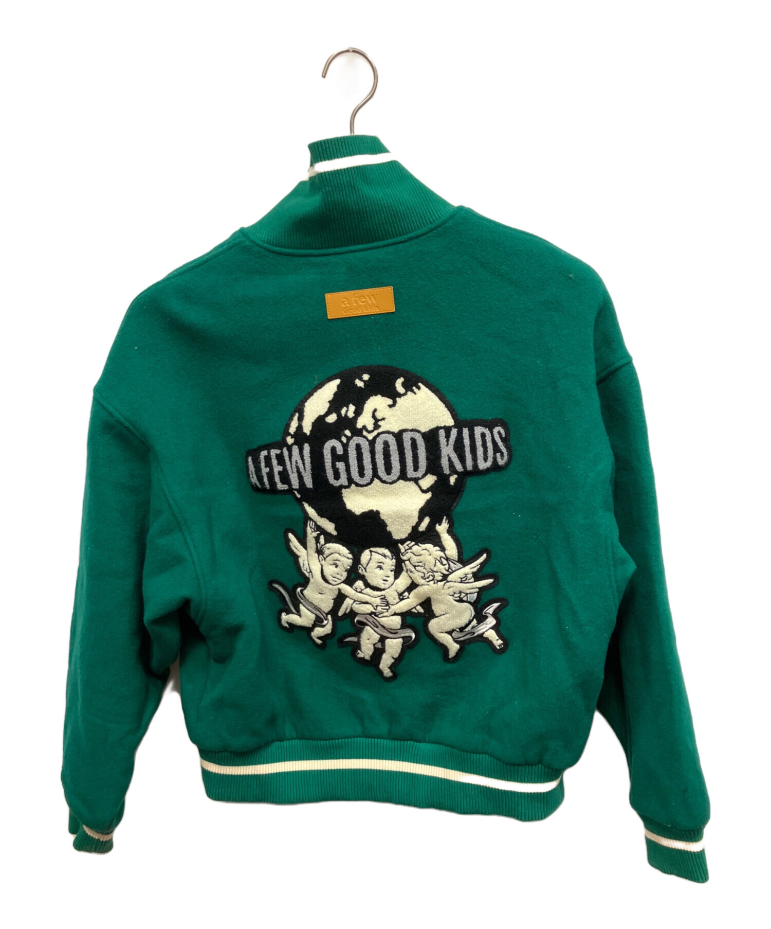 a A FEW GOOD KIDS スタジャン グリーン few Good kids スタジャン 