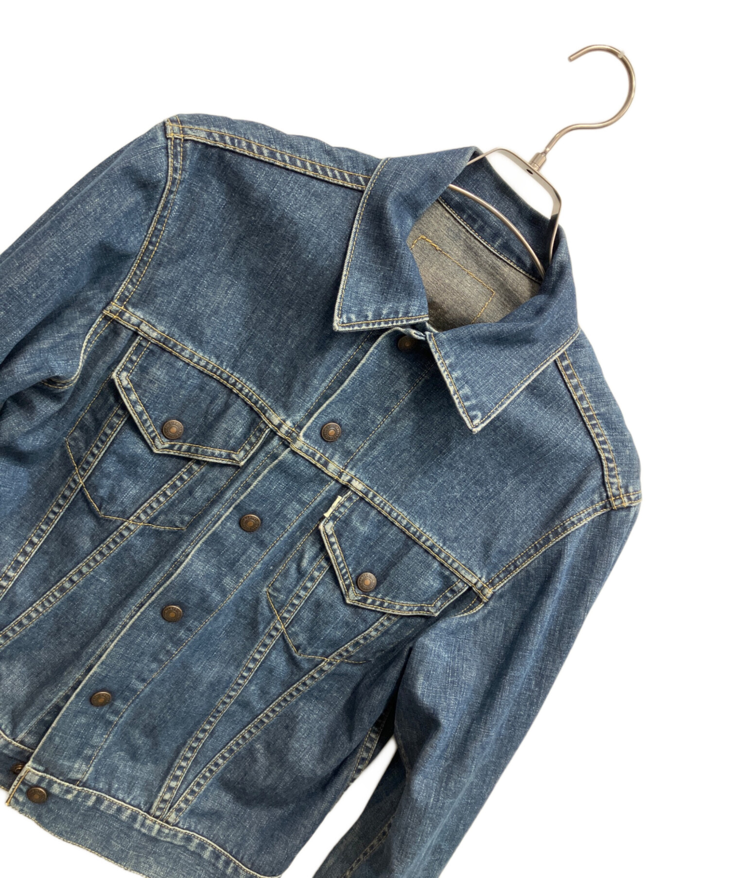 中古・古着通販】LEVI'S (リーバイス) デニムジャケット インディゴ
