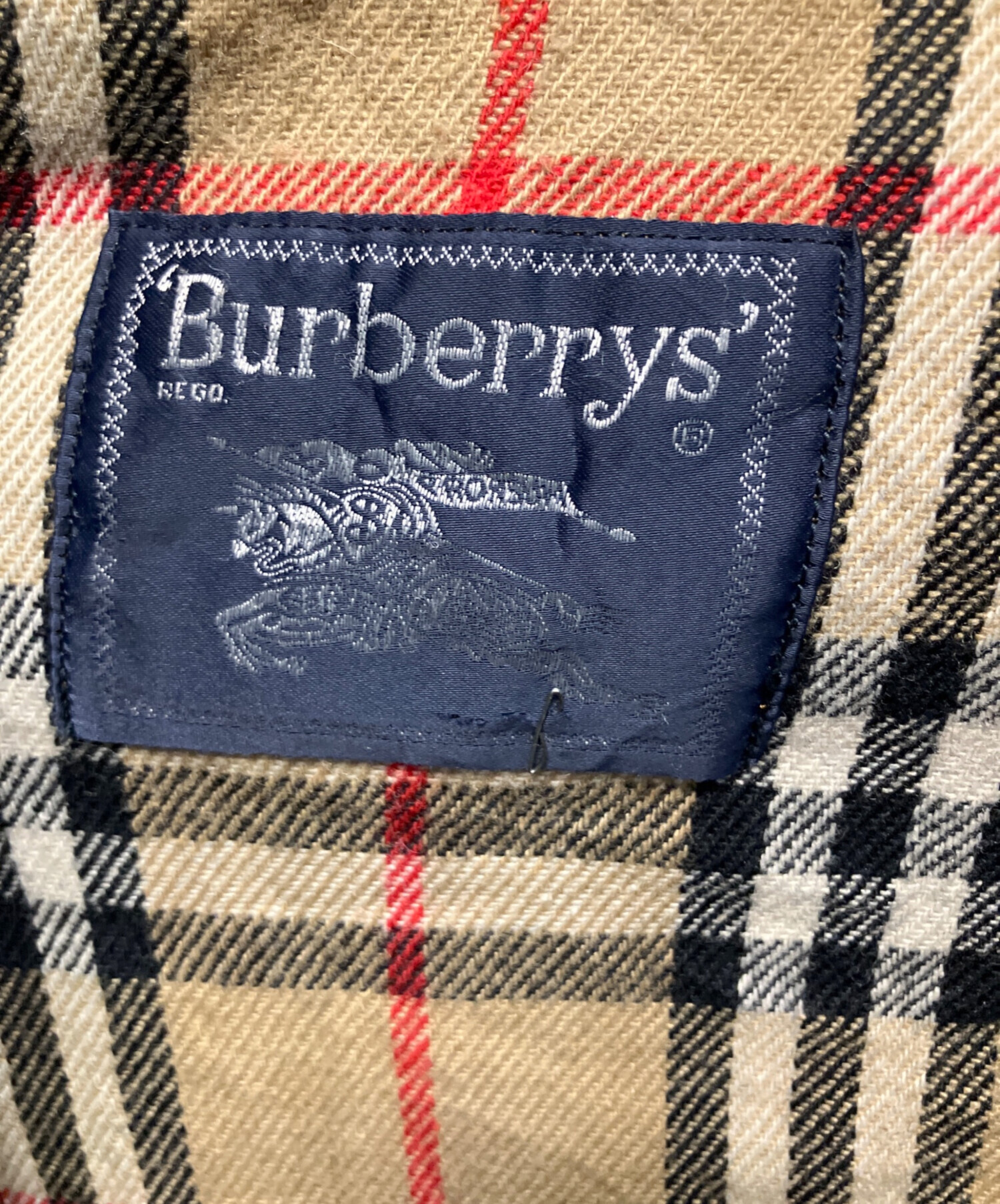 90s Burberry ハンティングジャケット カバーオール ○Burberrys